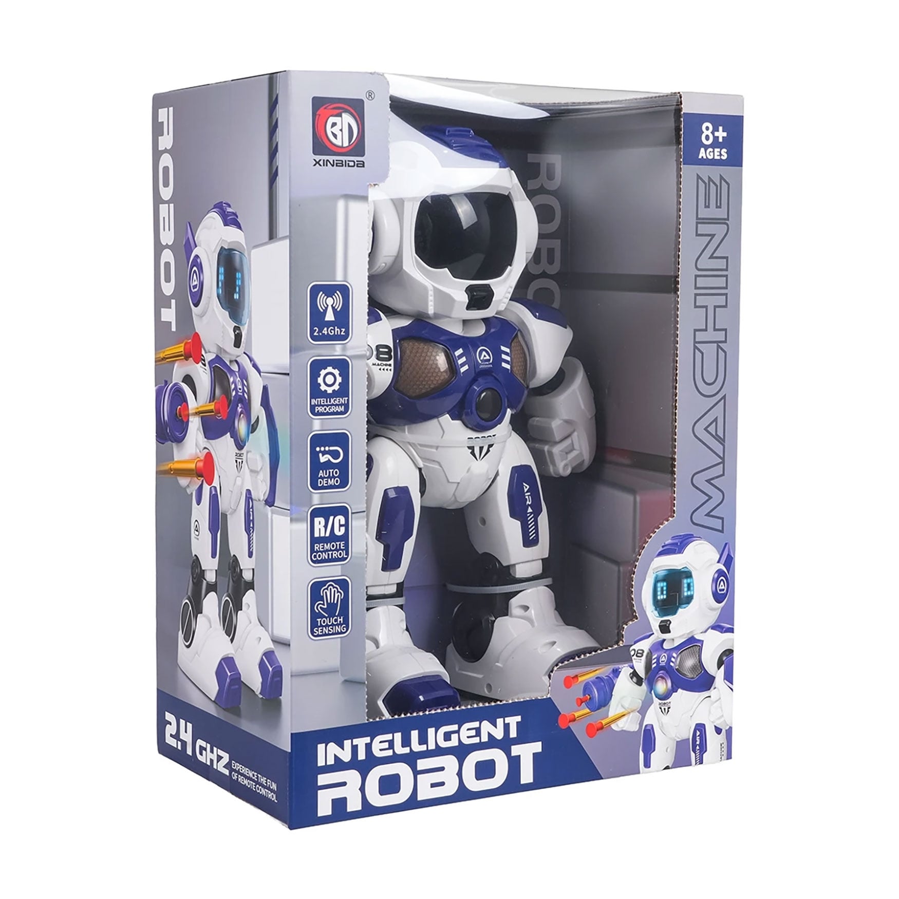 

Дитячий робот на радіокеруванні XINBIDa Техно Макс, від 8 років, 32.9*15.2*24.3 см (AJ037206)