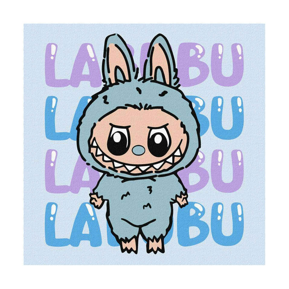 

Картина за номерами Ideyka Він лабубу, 25*25 см (KHO1283)