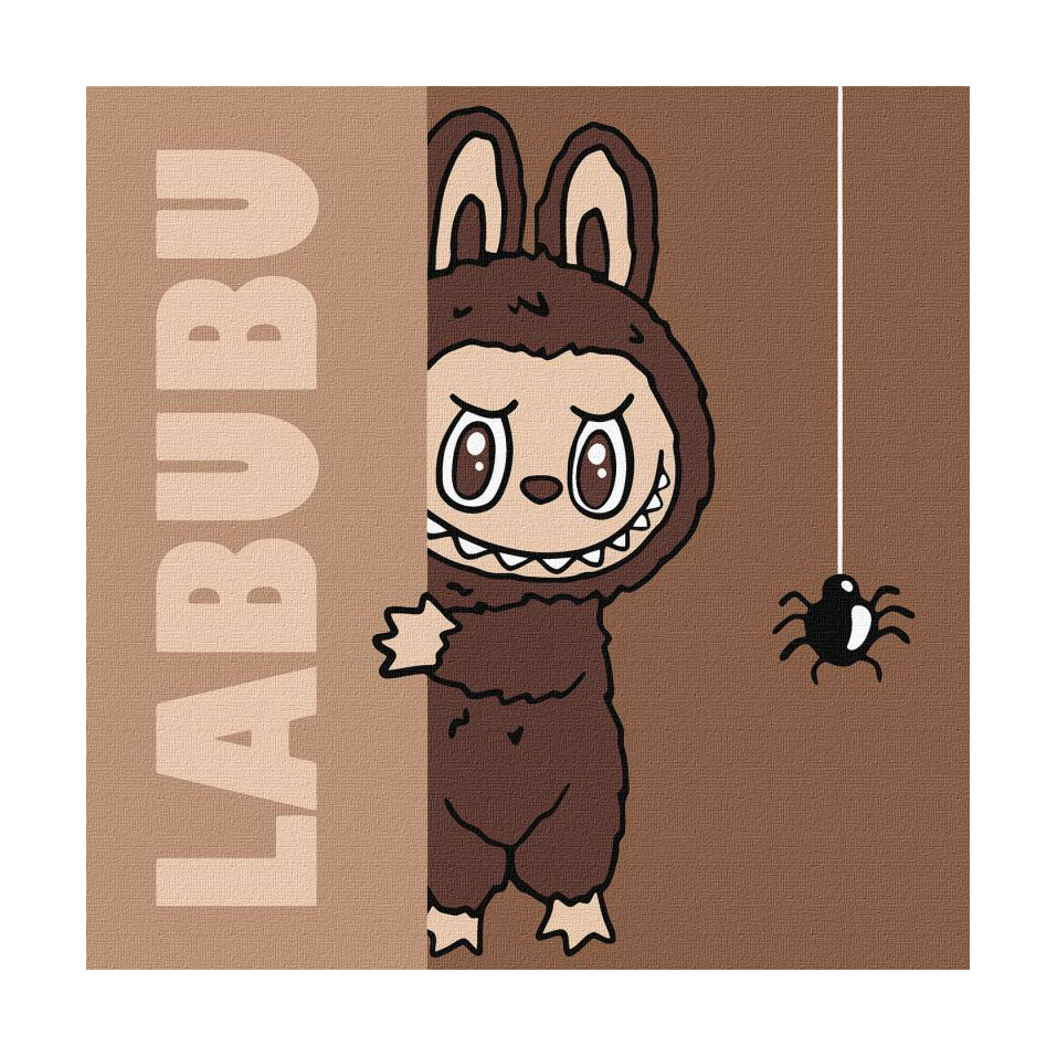 

Картина за номерами Ideyka Хованки Лабубу, 25*25 см (KHO1302)