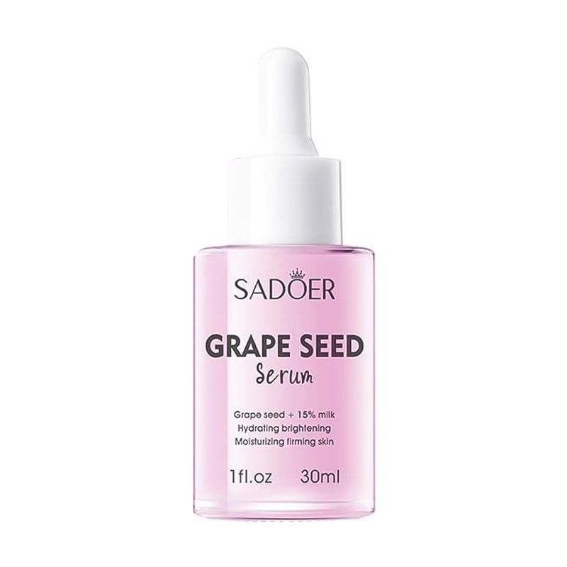 

Cироватка для обличчя Sadoer Grape Seed Serum з виноградними кісточками та молоком, 30 мл