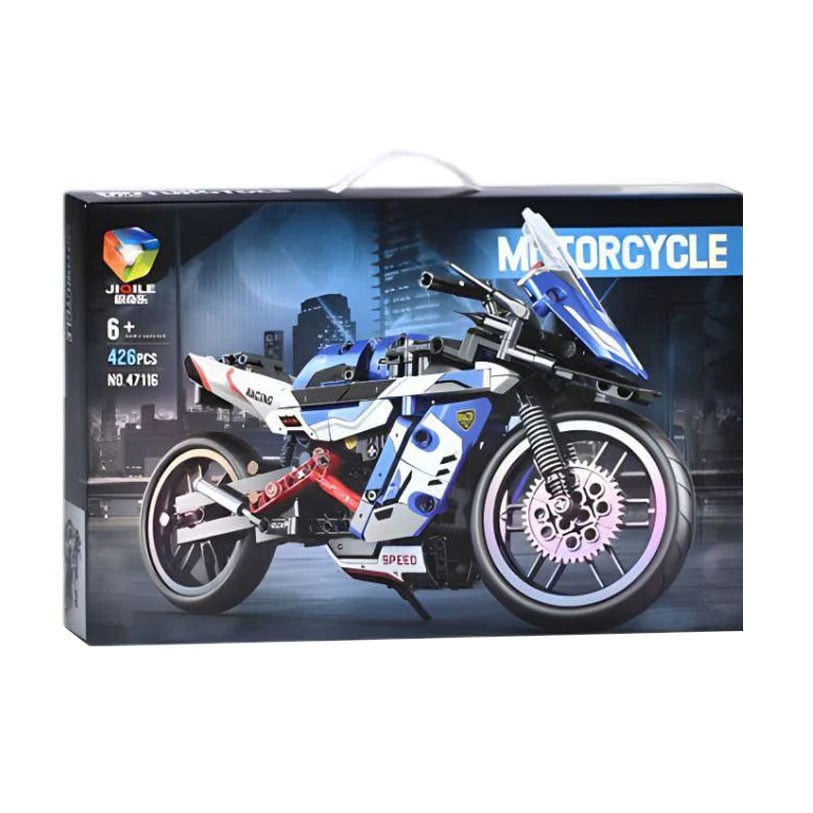 

Дитячий конструктор JIQILE мотоцикл TurboMoto, від 6 років, 426 деталей (AJ031437)