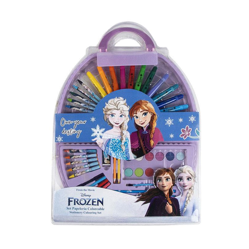 

Дитячий набір для розмальовки Cerda 50 Pieces Frozen, від 3 років, 41*58*3 см, 50 предметів (2700001219)