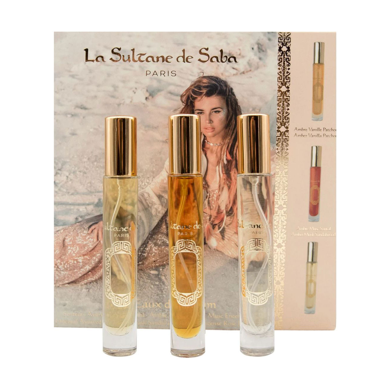 

Парфумований набір унісекс La Sultane de Saba (парфумована вода, 3*10 мл)