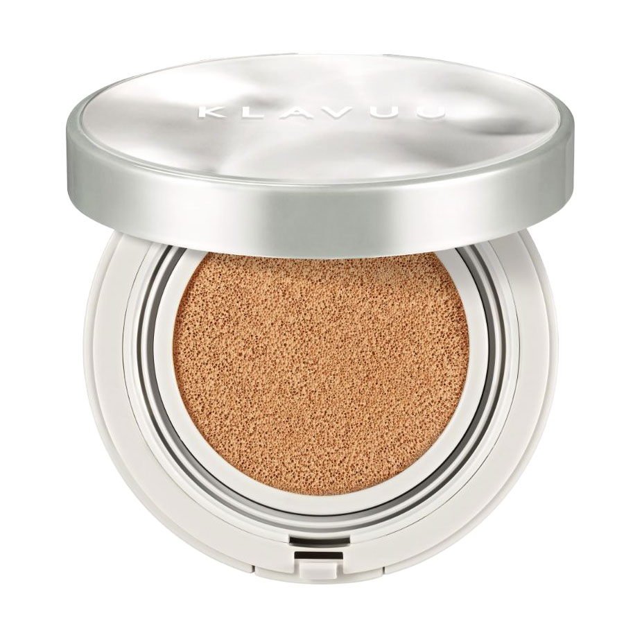 

Кушон для обличчя Klavuu Urban Pearlsation High Coverage Tenshion Cushion EX Refill Set, SPF 50+ PA++++, зі змінним блоком, 23 Medium Biege, 2*12 г