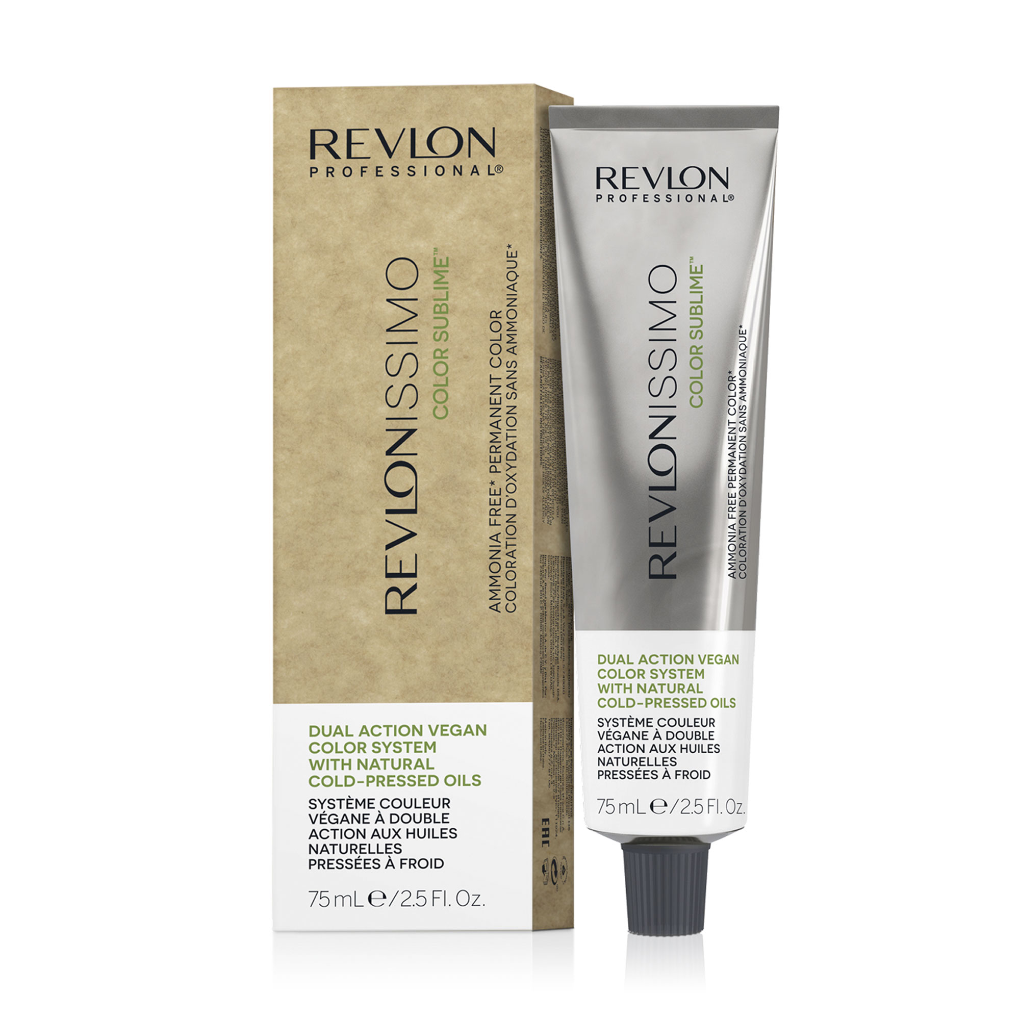 

Напівперманентна фарба для волосся Revlon Professional Revlonissimo Color Sublime Vegan 10.1 Lightest Ash Blonde, 75 мл