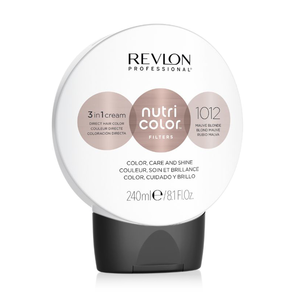 

Тонувальна маска для волосся Revlon Professional Nutri Color Filters Fashion 1012 Mauve Blonde, 240 мл