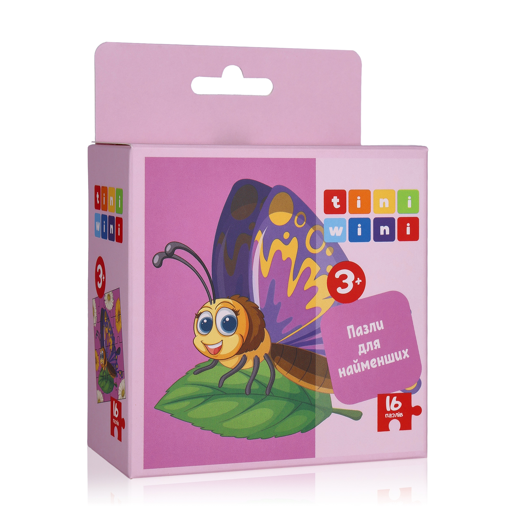 

Пазли Tini Wini Метелик, від 3 років, 16 елементів