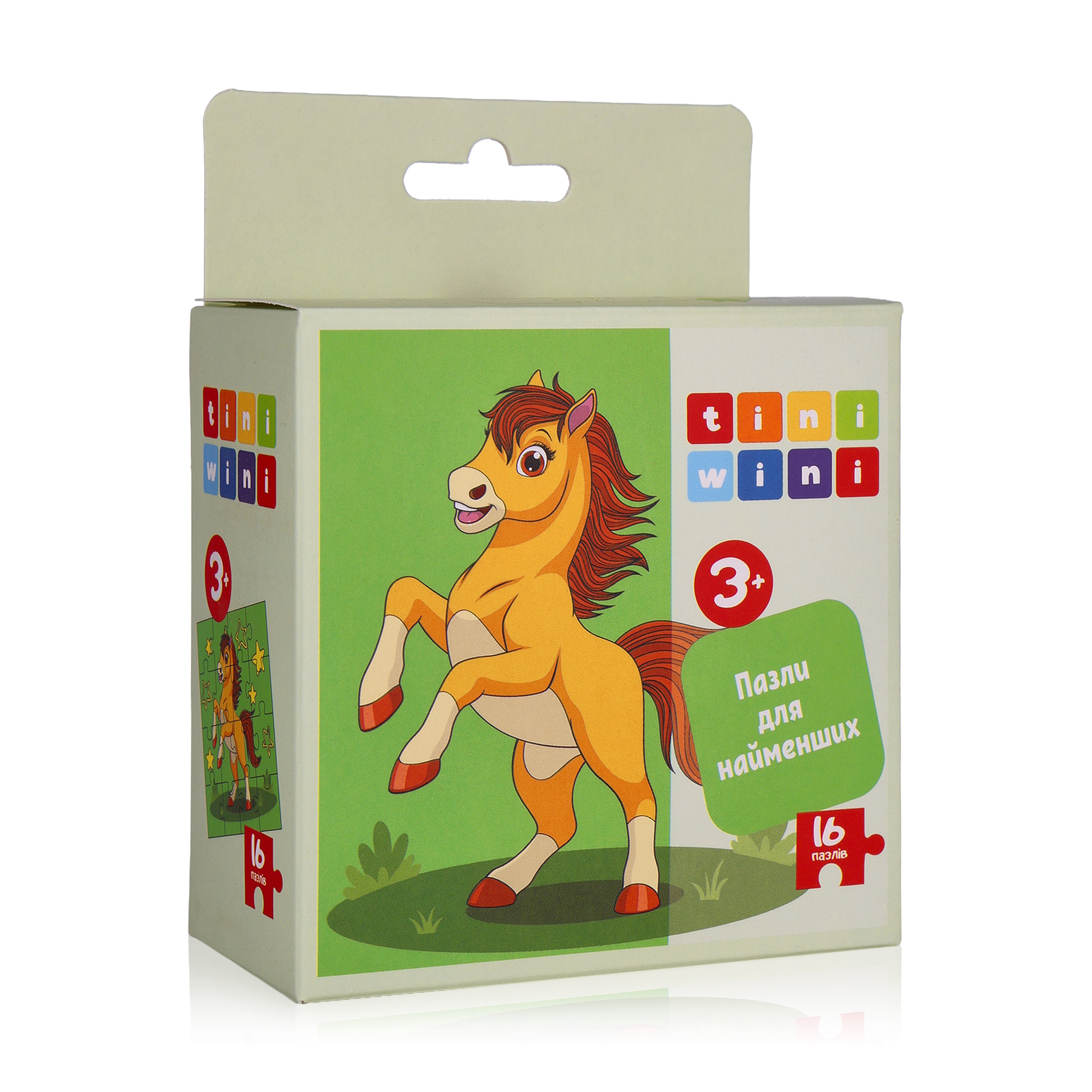 

Пазли Tini Wini Лоша, від 3 років, 16 елементів