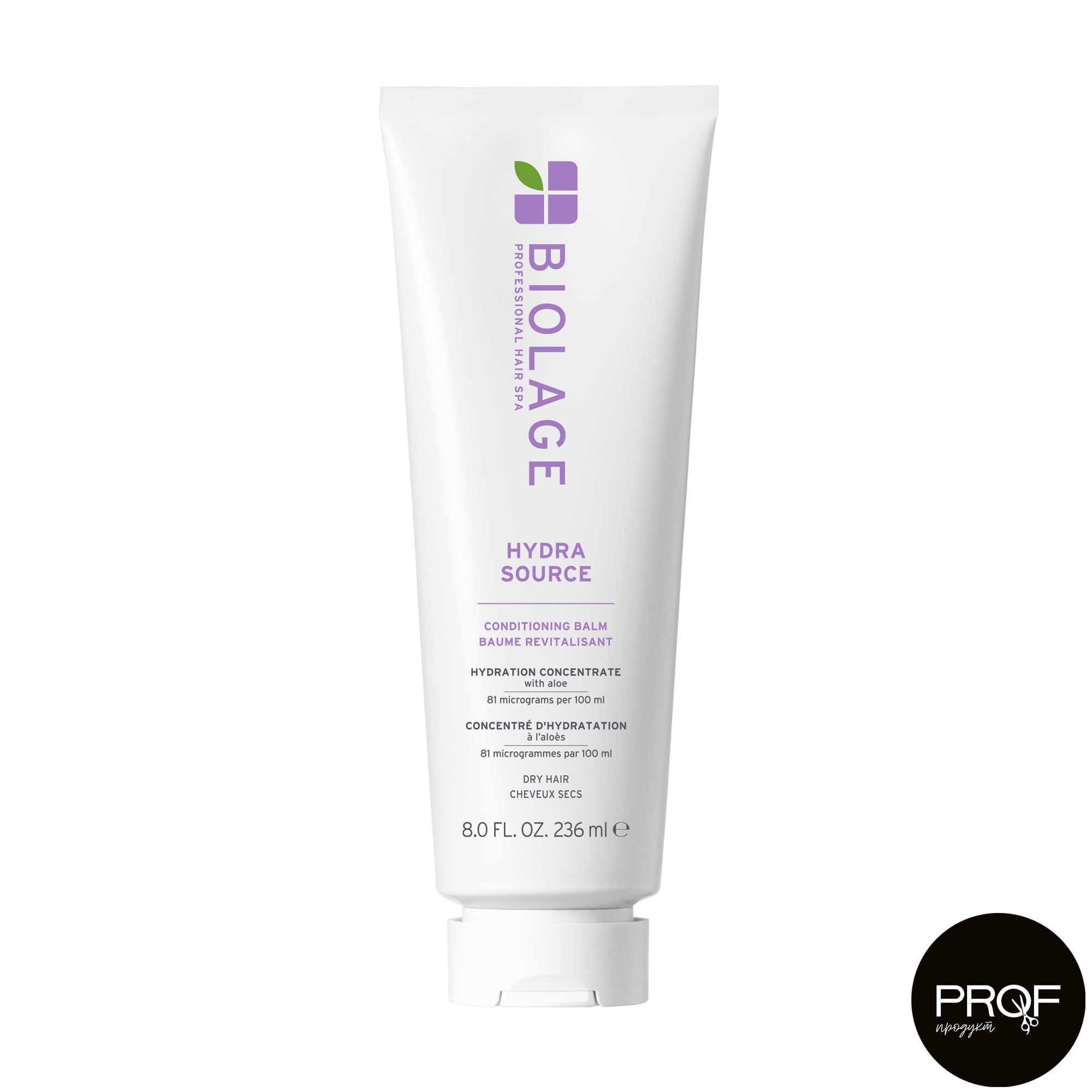 

Зволожувальний кондиціонер Biolage Hydrasource Aloe Conditioner для сухого волосся, 236 мл