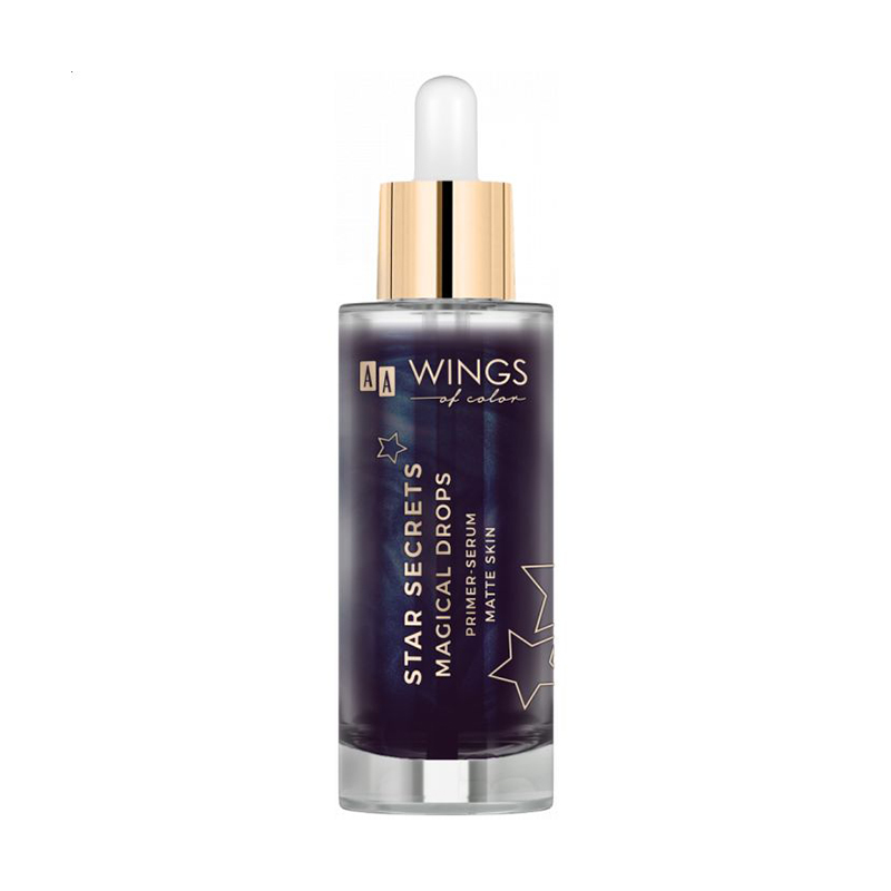 

Праймер для обличчя AA Wings of Color Star Secrets Magical Drops Matte Skin Primer-Serum, 30 мл