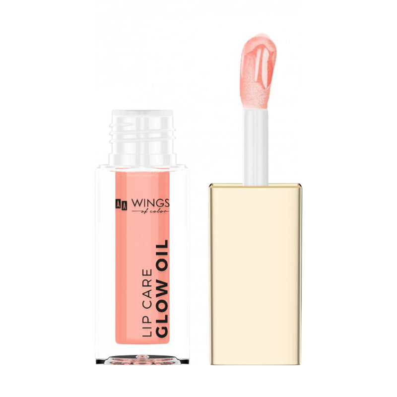 

Олія для губ AA Wings of Color Lip Care Glow Oil 01 Peach, 4.5 мл