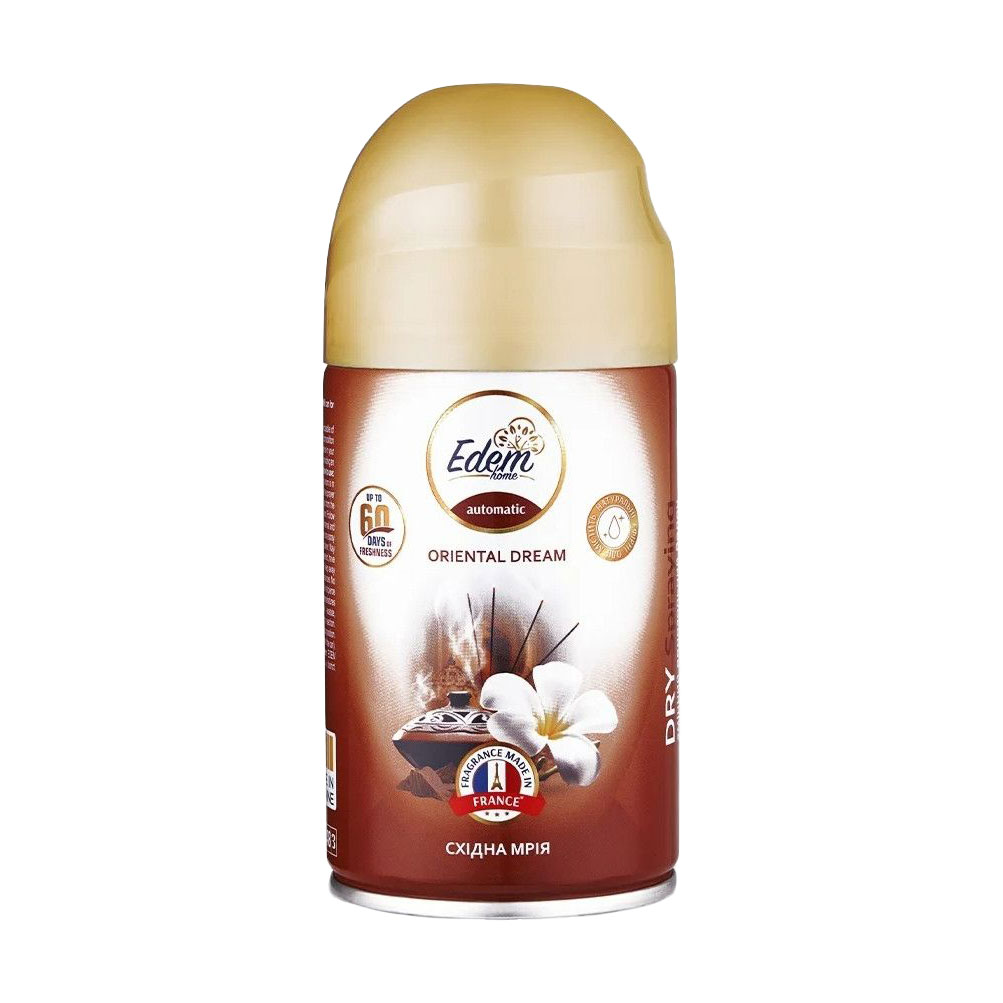 

Змінний балон для автоматичного освіжувача повітря Edem Home Східна мрія, 260 мл