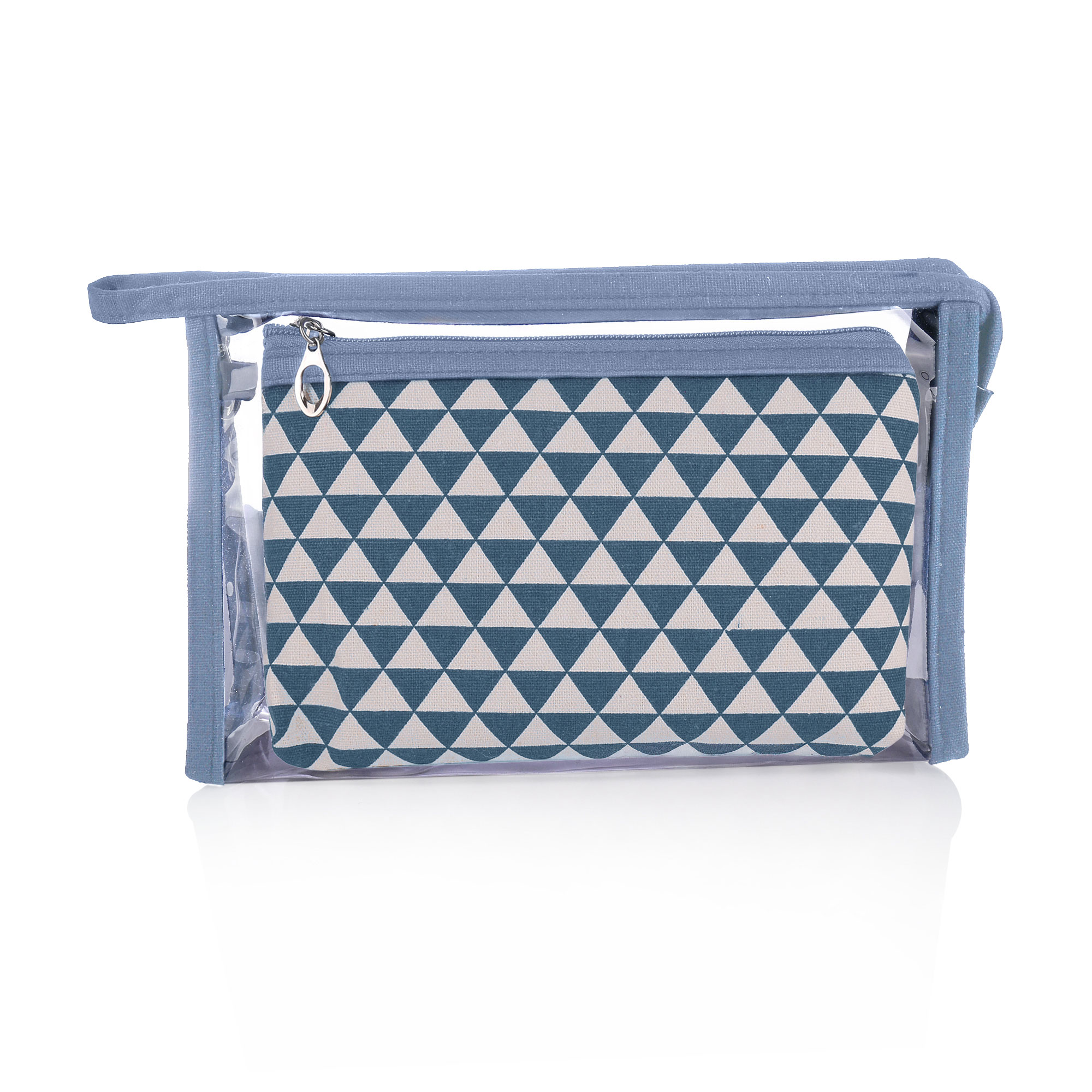 

Косметичка блакитна, 2 шт (AuC2023-21)