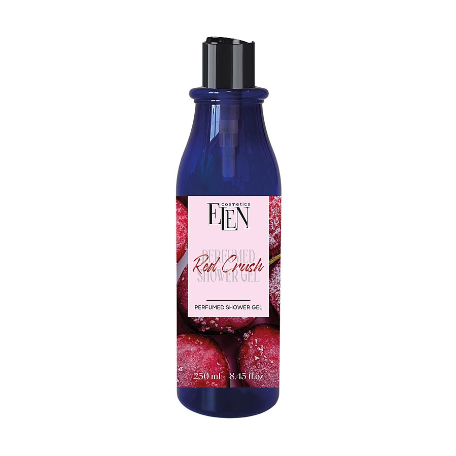 

Уцінка! Парфумований гель для душу Elen Cosmetics Red Crush Perfumed Shower Gel, 250 мл