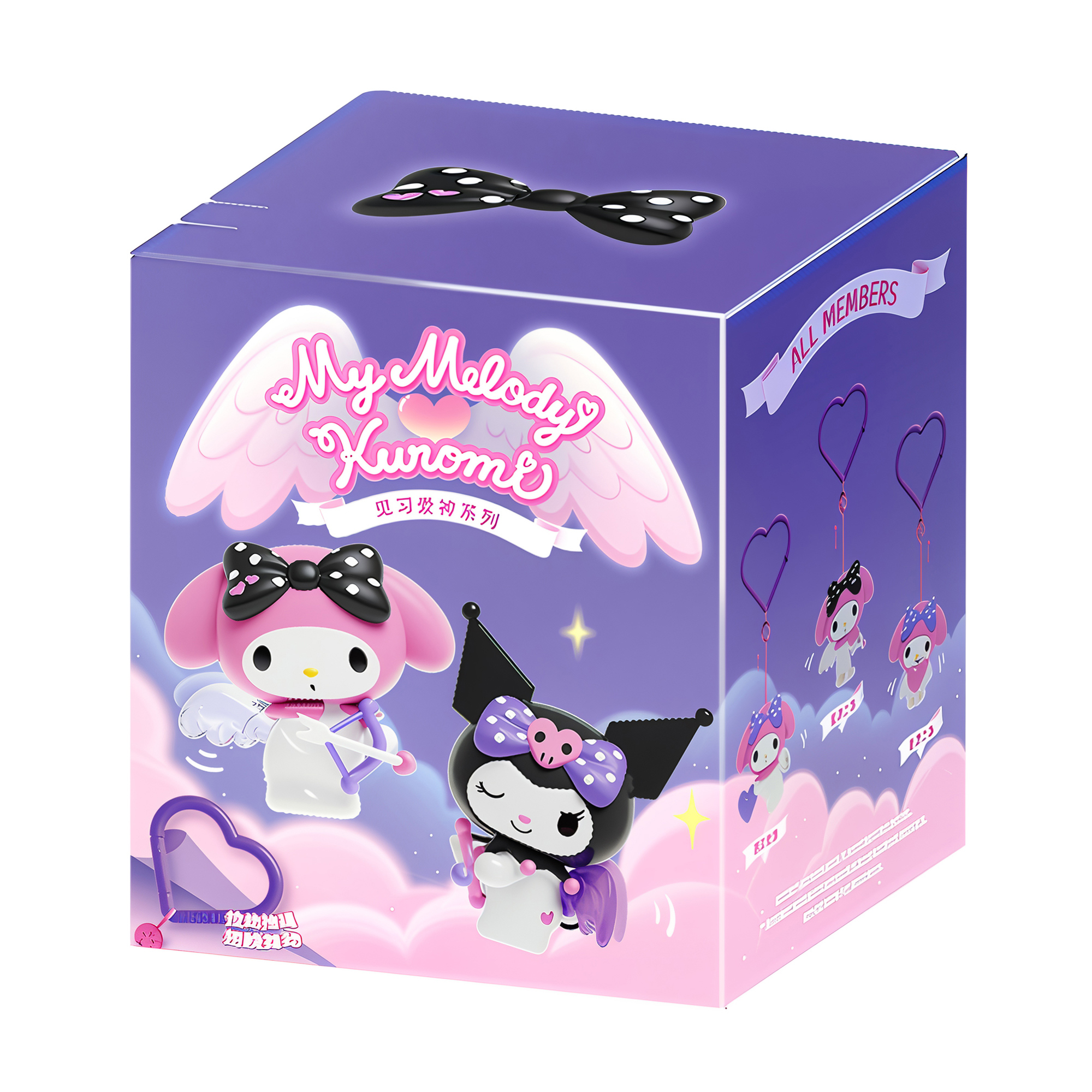 

Іграшка-сюрприз Pop Top Kuromi & My Melody Милі крильця, від 15 років (24MDL-003)