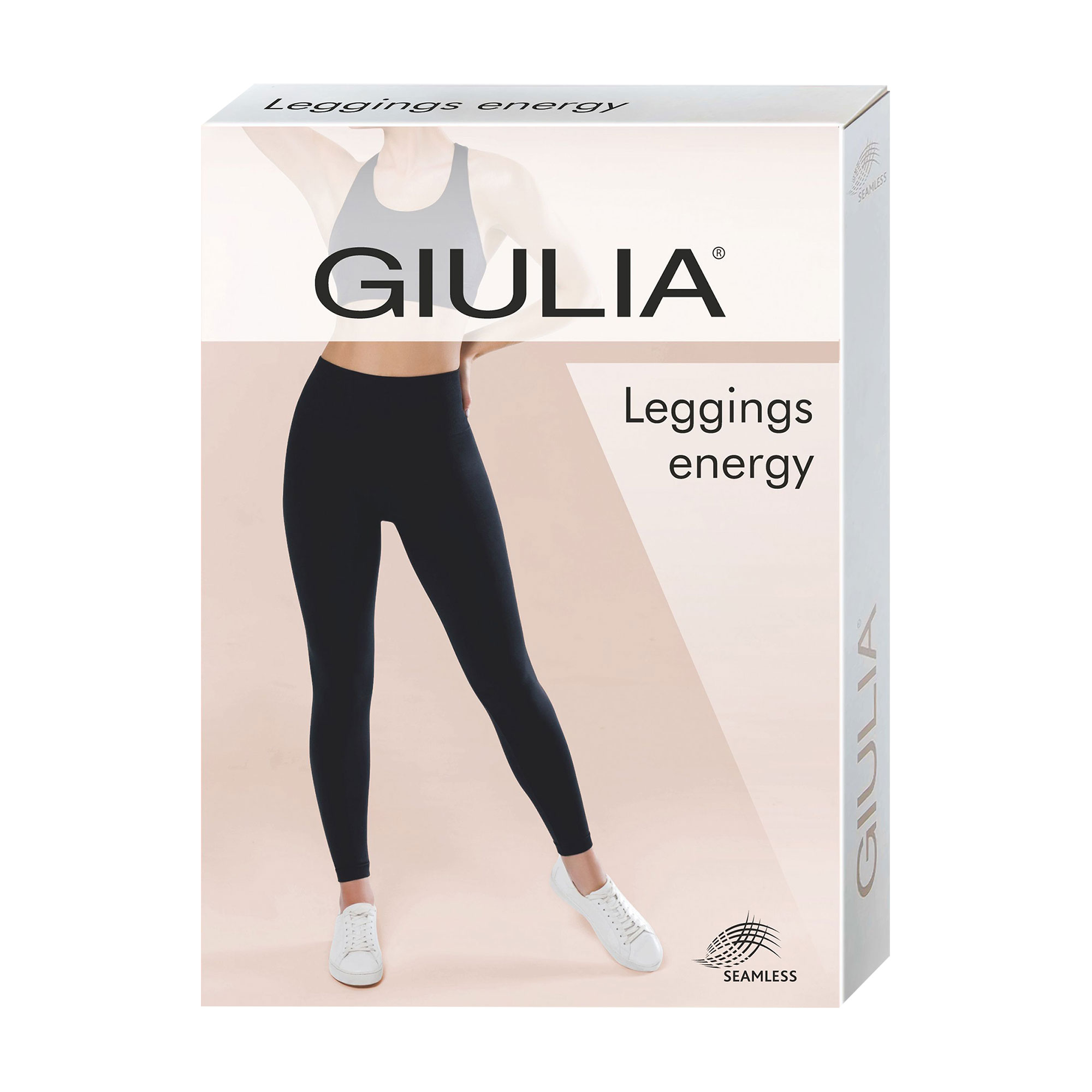 

Спортивні легінси жіночі Giulia Leggings Energy, Black, розмір S/M