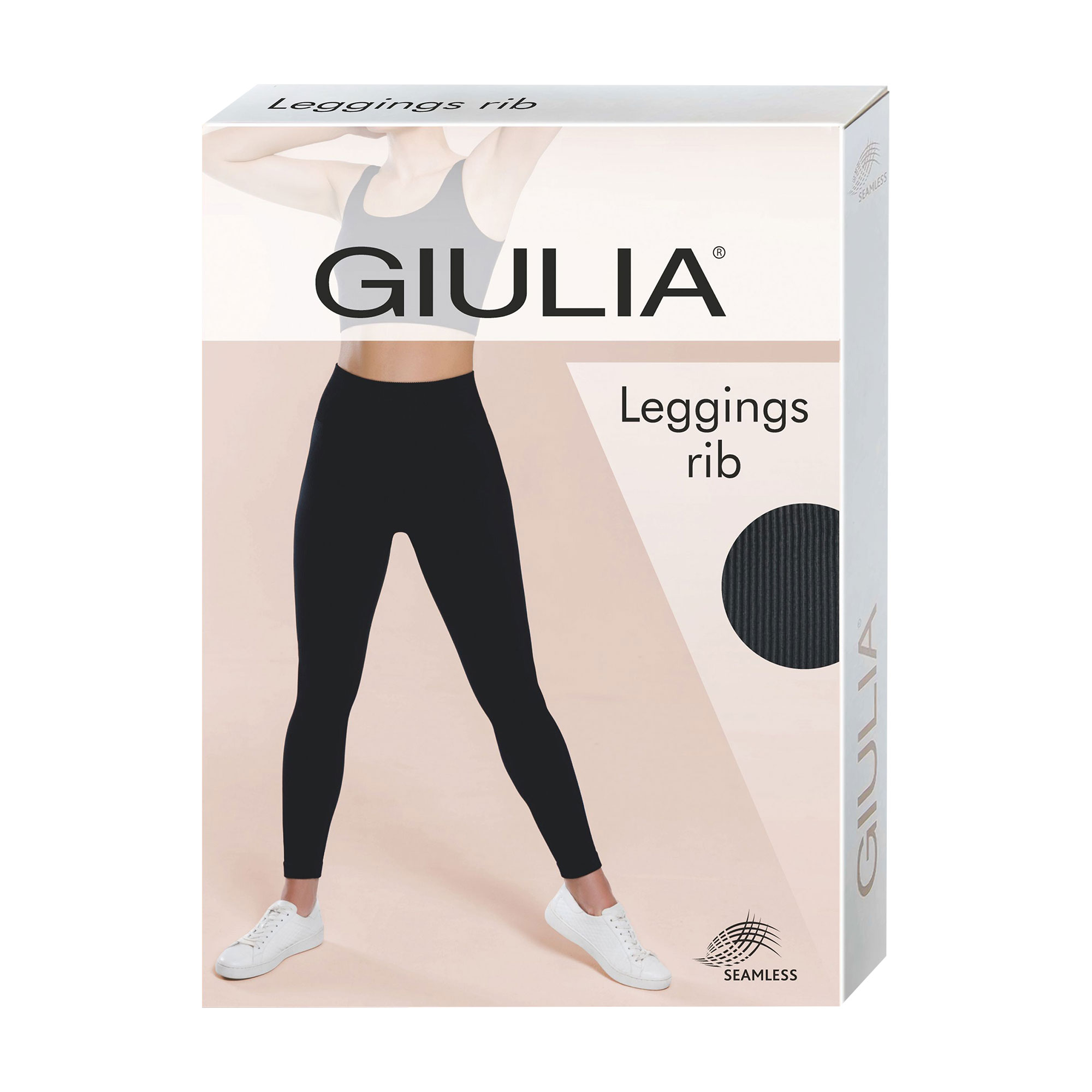 

Легінси жіночі Giulia Leggings Rib 02 в рубчик, Vanilla, розмір S/M