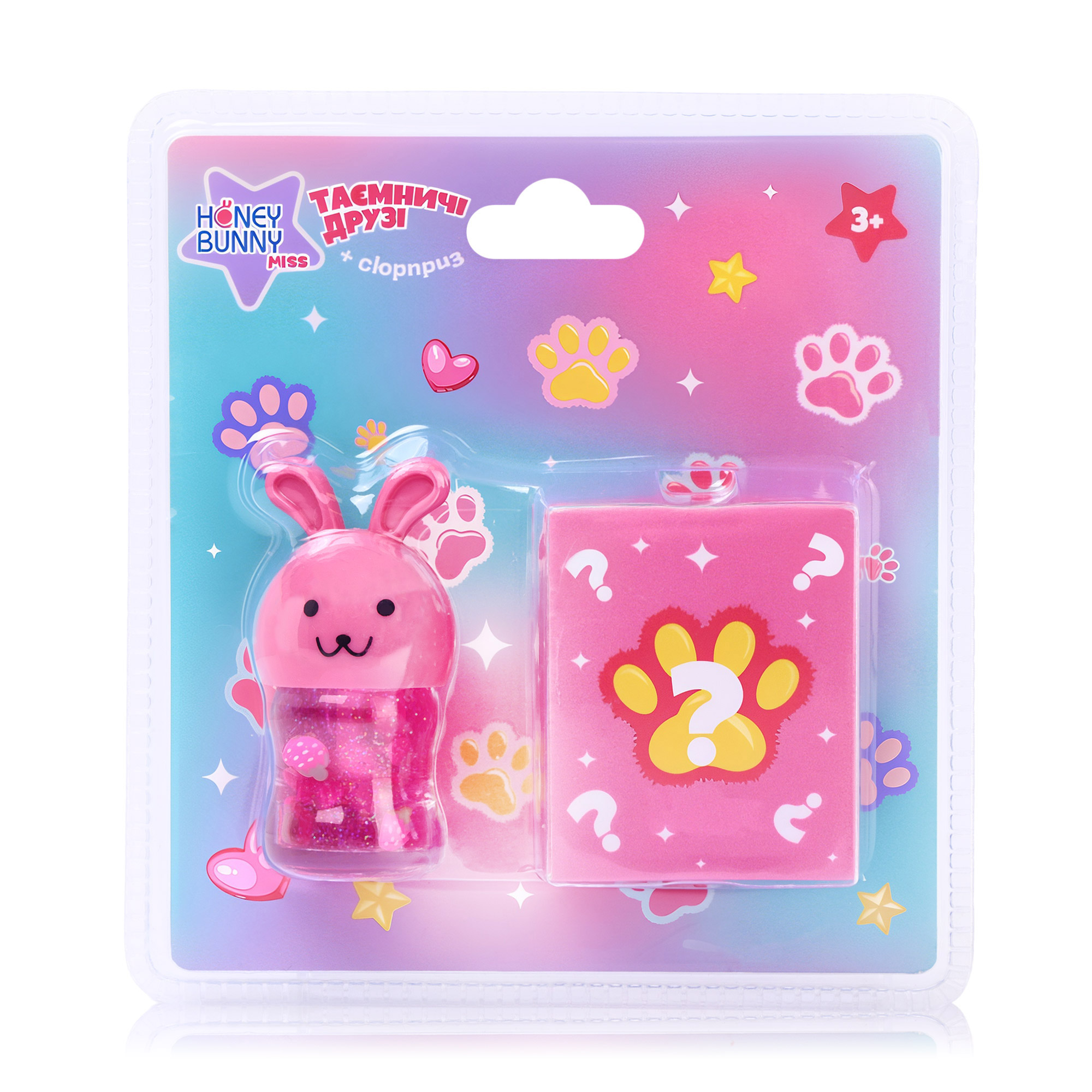 

Набір декоративної косметики Honey Bunny Miss Таємничі друзі (блиск для губ, 5 мл + колекційна фігурка)