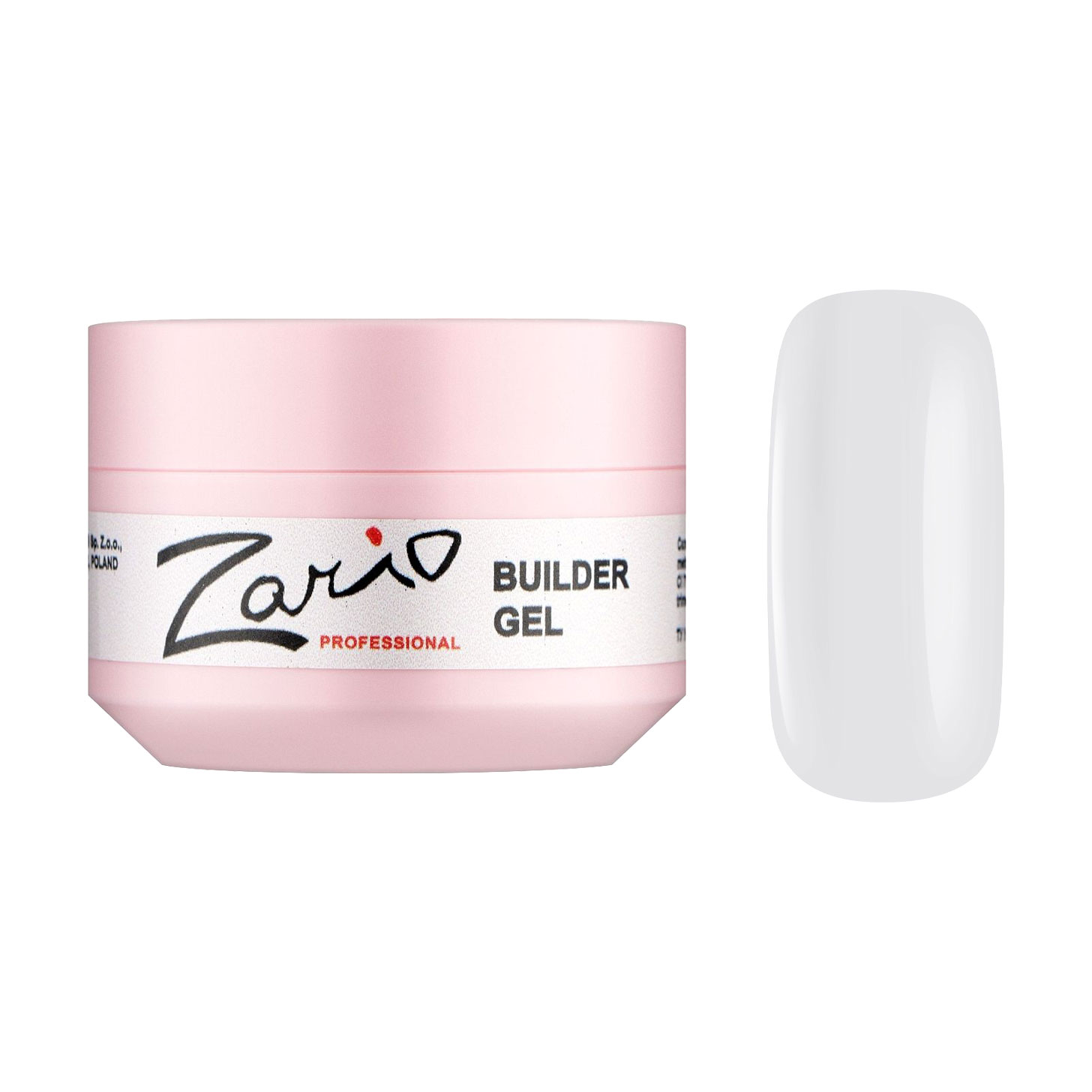 

Гель для нарощування нігтів Zario Professional Builder Gel, Milkshake, 30 мл