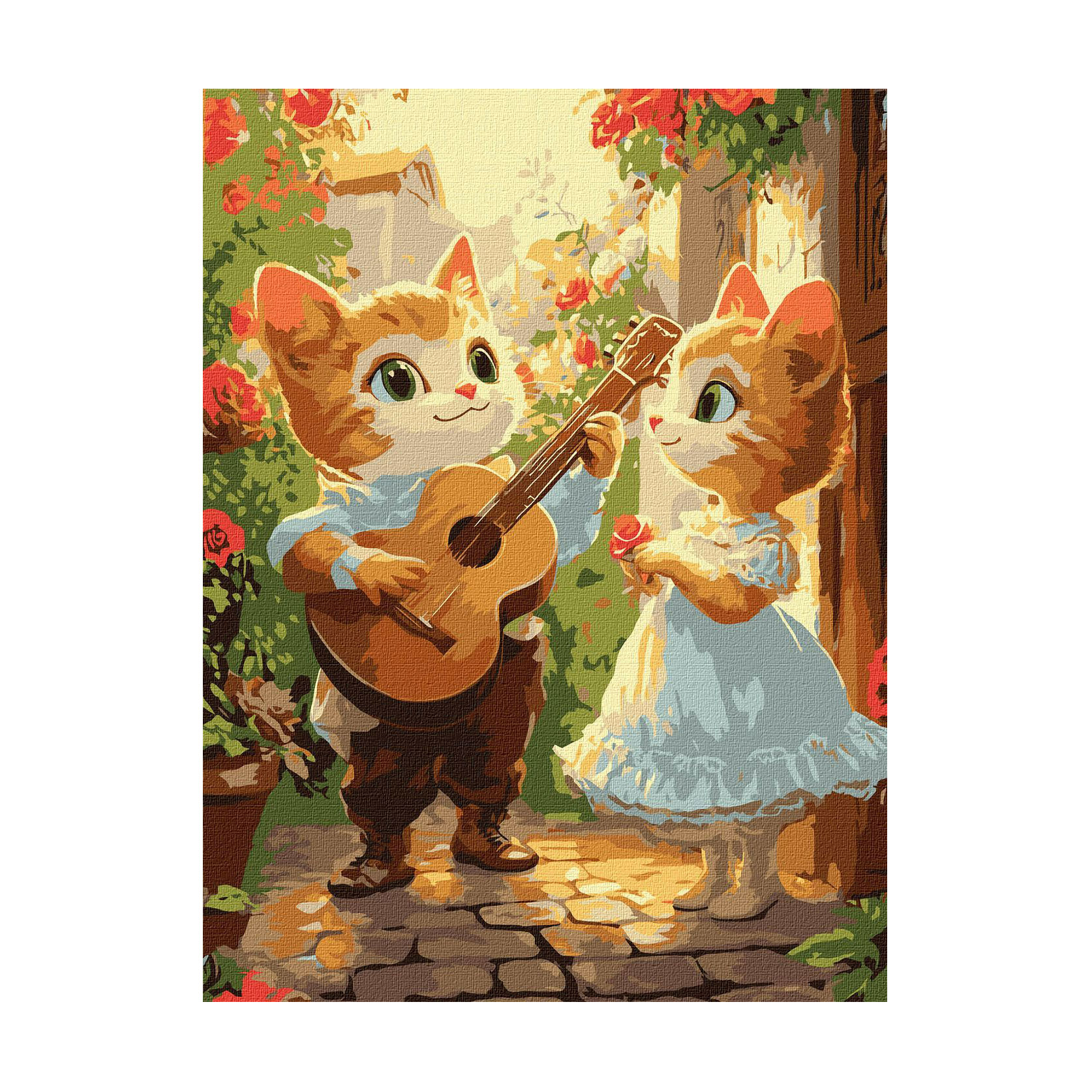 

Картина за номерами Ideyka Котячі романси, 30*40 см (KHO6746)