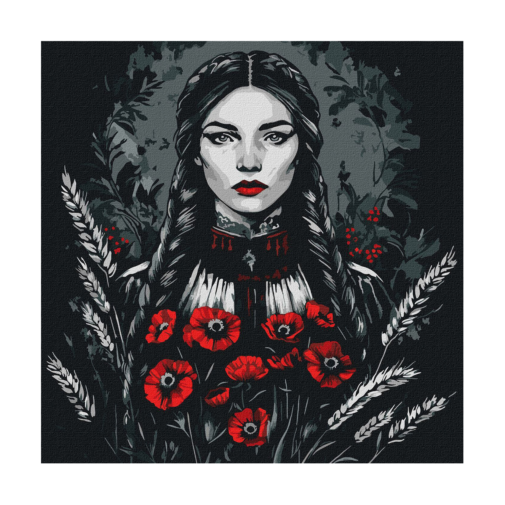 

Картина за номерами Ideyka Жіноча сила, 40*40 см (KHO8572)