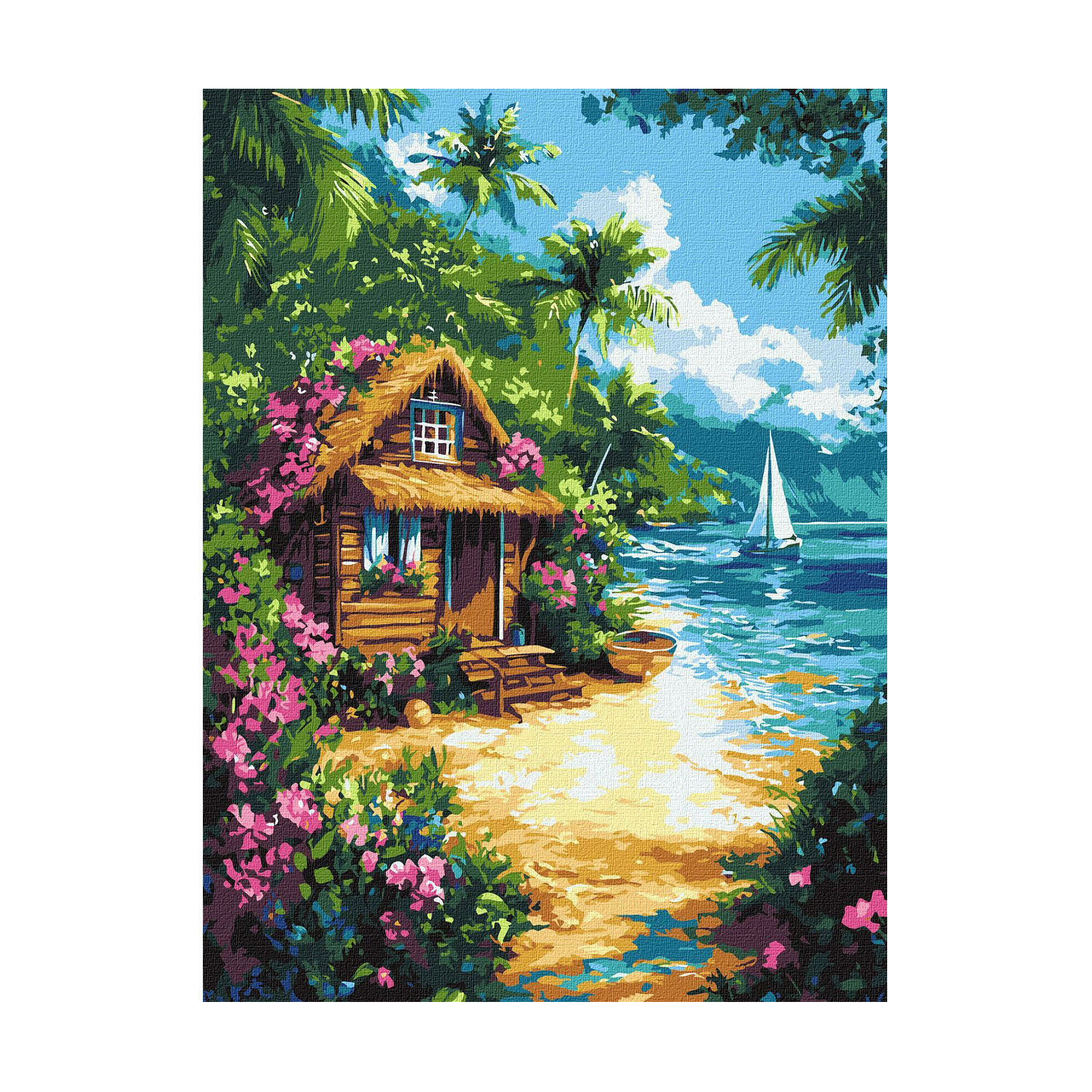 

Картина за номерами Ideyka Будинок у тропіках, 30*40 см (KHO6373)