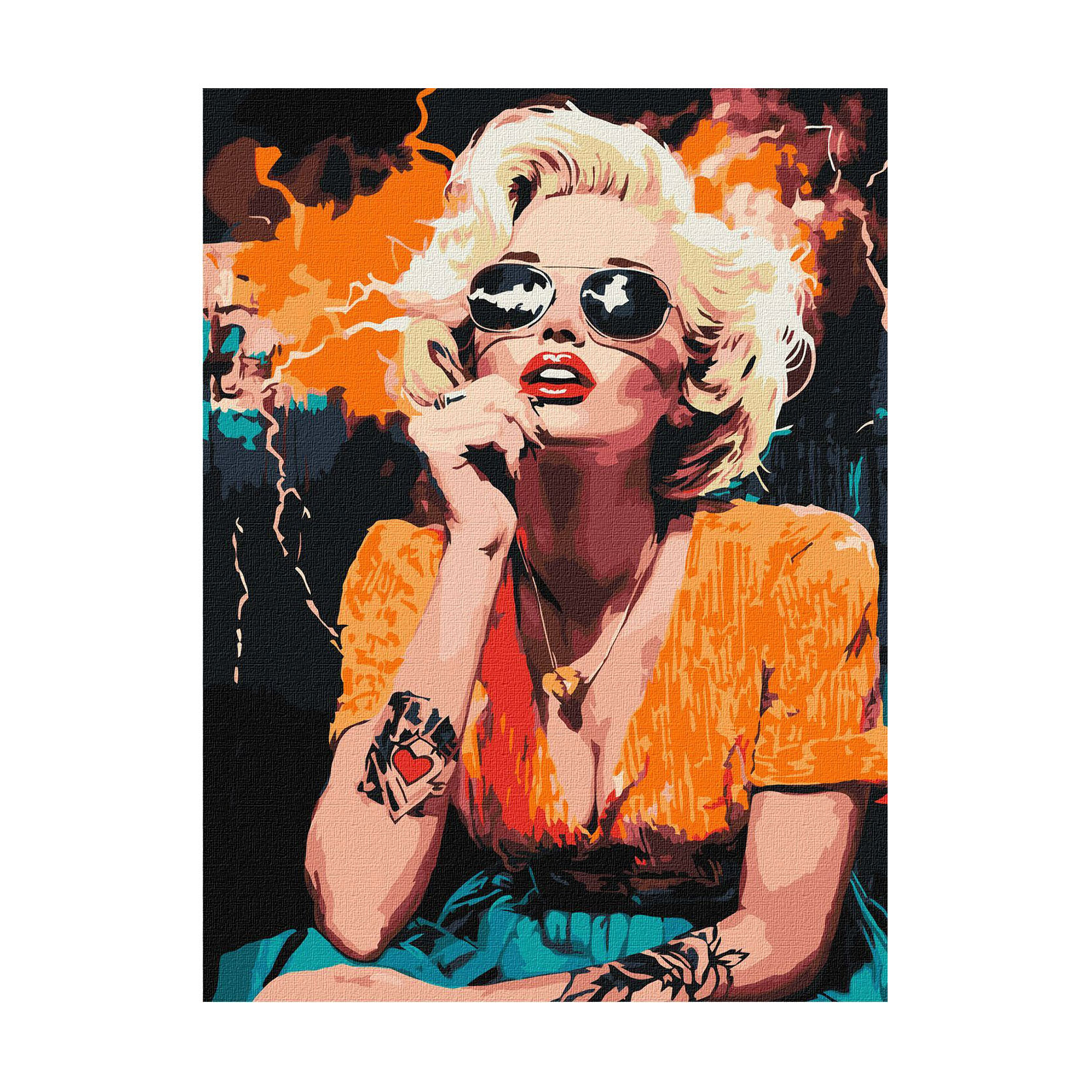 

Картина за номерами Ideyka Монро в Голлівуді, 30*40 см (KHO8567)