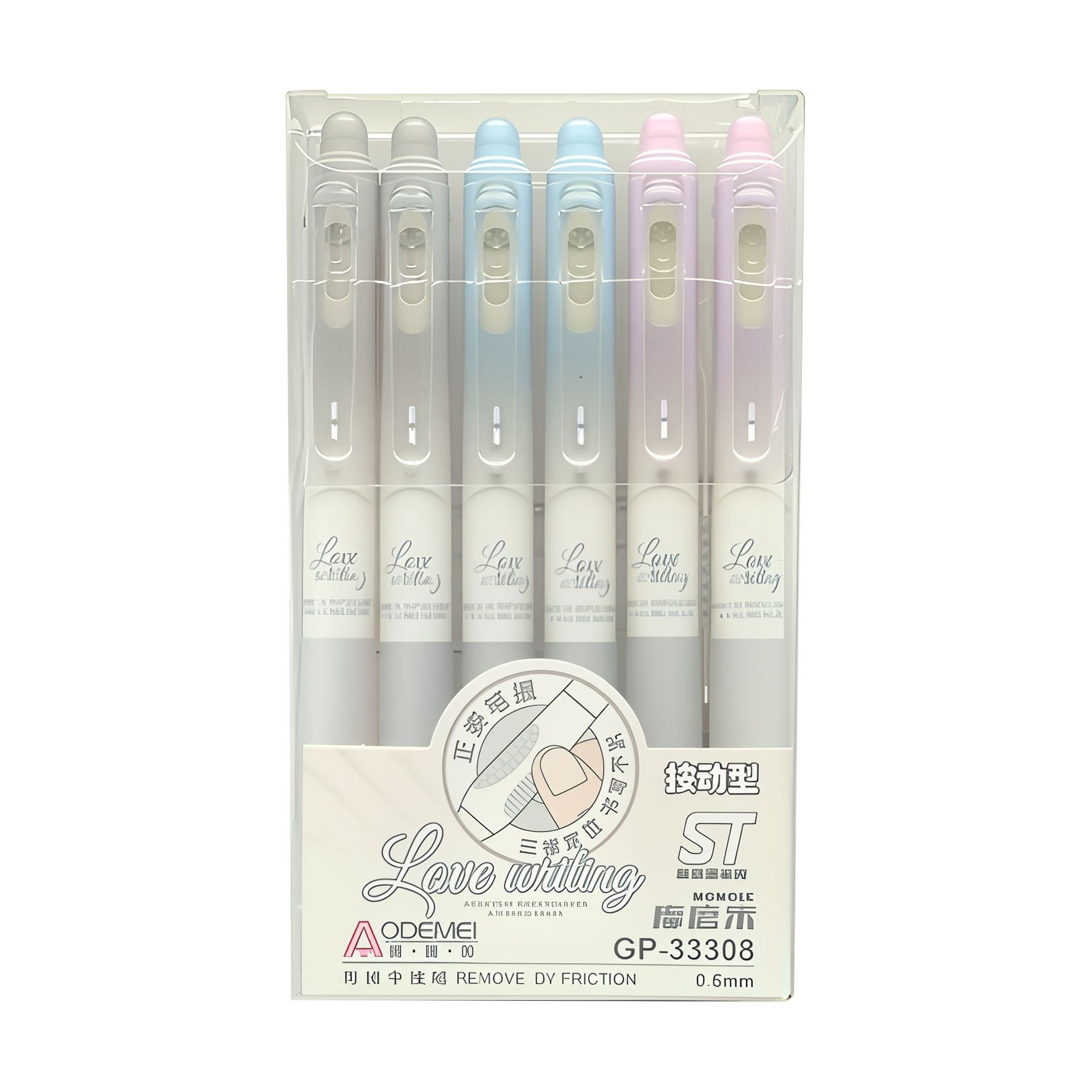 

Набір автоматичних гелевих ручок Malevaro Пиши-стирай, дизайн 52, синій, від 3 років, 12 шт (33308/12)