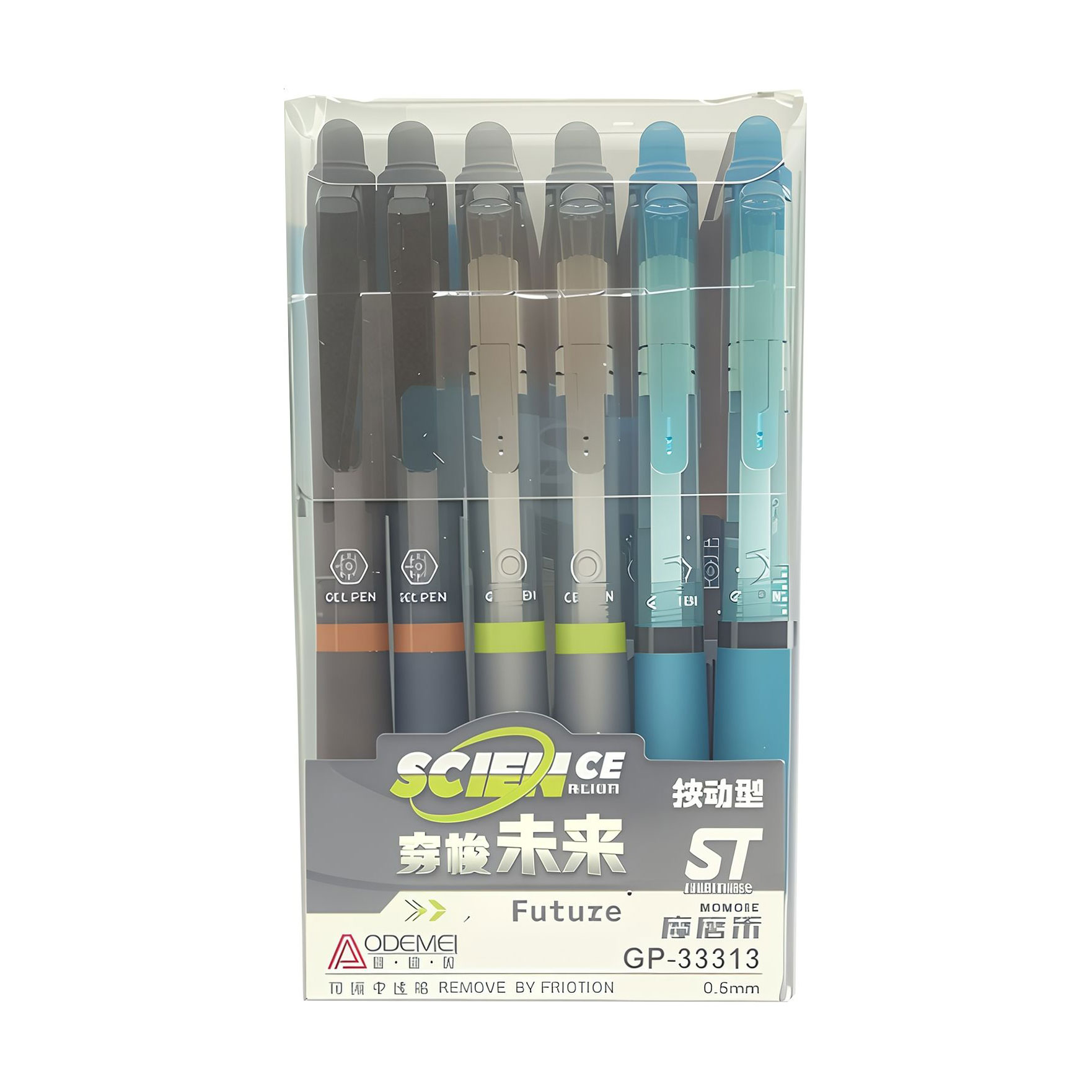 

Набір автоматичних гелевих ручок Malevaro Пиши-стирай, дизайн 53, синій, від 3 років, 12 шт (33313/12)