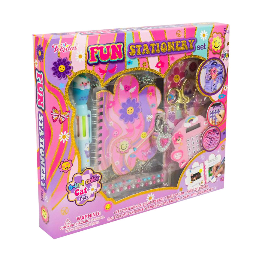 

Дитячий набір аксесуарів для дівчат Shantou Jinxing Fun Stationery, від 5 років (T125EF)