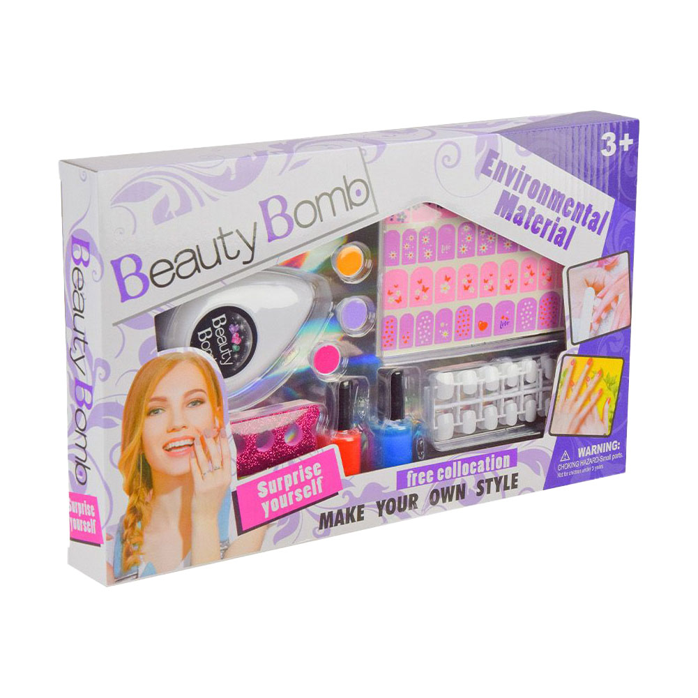 

Дитячий набір для манікюру Shantou Jinxing Beauty Bomb, від 3 років (666-21)