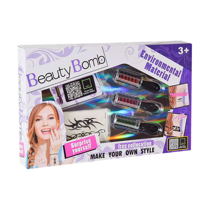 

Дитячий набір для волосся Shantou Jinxing Beauty Bomb, від 3 років (666-20)