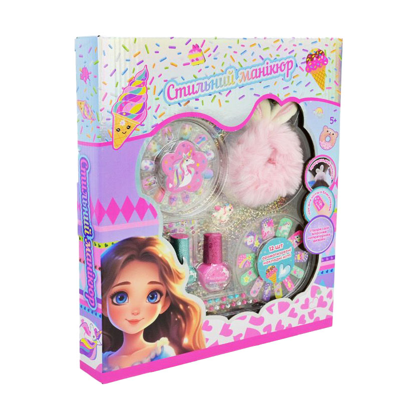 

Дитячий набір для манікюру Shantou Jinxing Стильний манікюр, від 5 років (UKR2403)