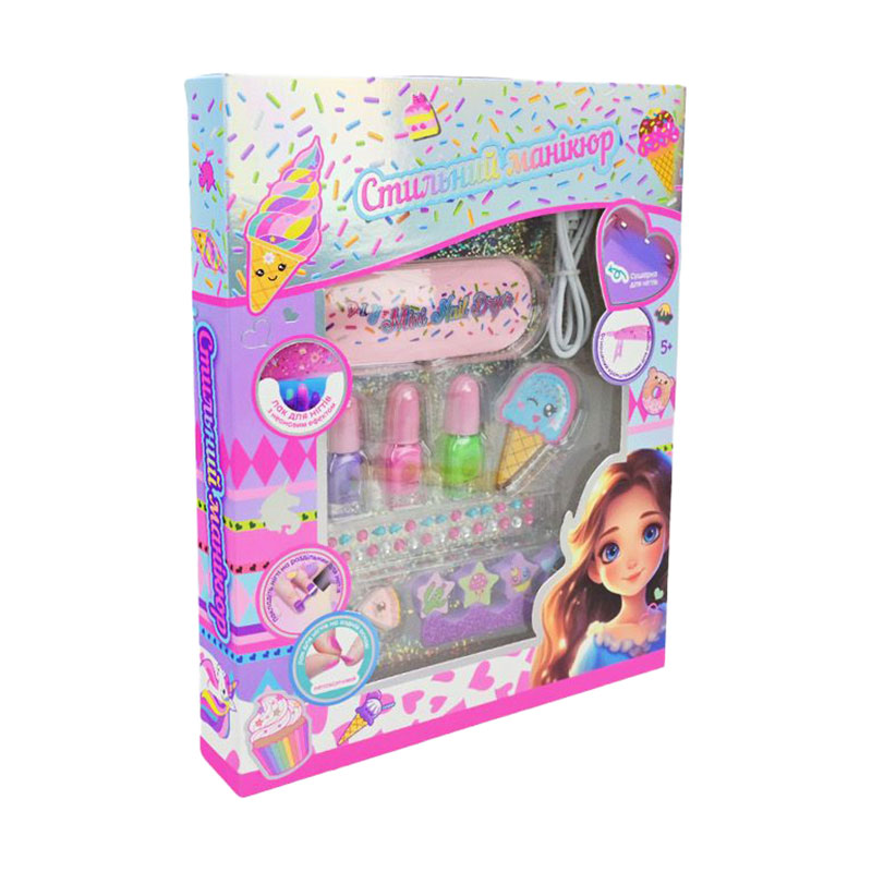 

Дитячий набір для манікюру Shantou Jinxing Стильний манікюр, від 5 років (UKR2404)