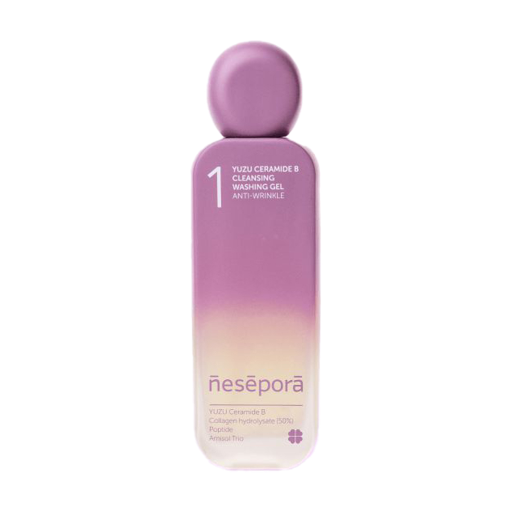 Уцінка! Антивіковий гель для вмивання обличчя Nesepora Yuzu Ceramide B Anti-Wrinkle Cleansing Washing Gel, 120 мл