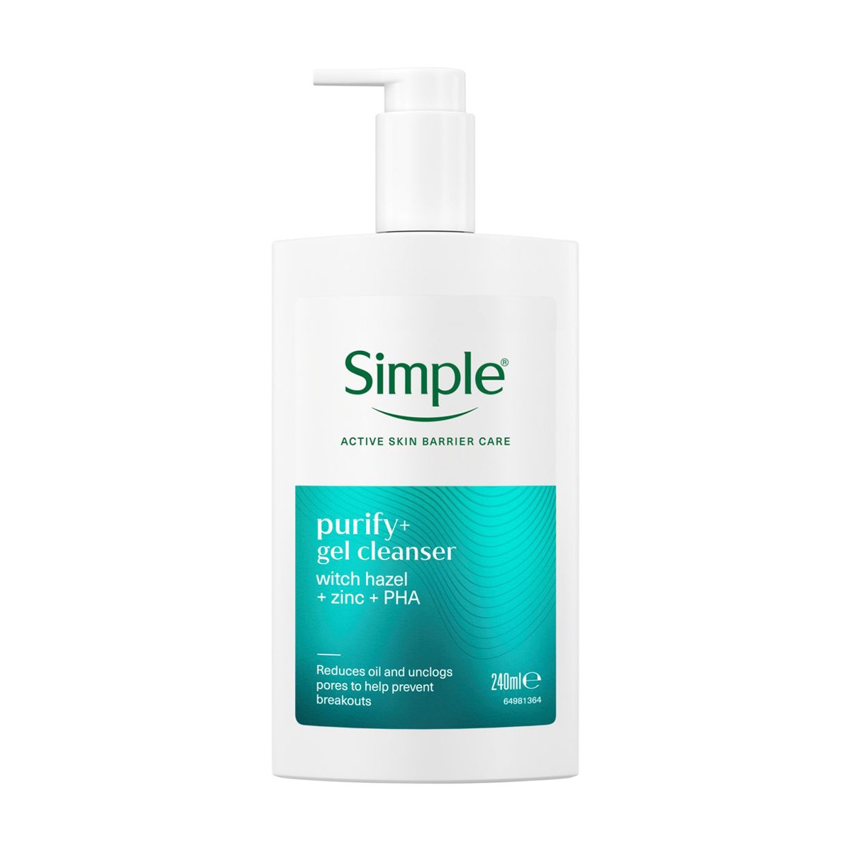 

Гель для вмивання Simple Active Skin Barrier Care, 240 мл