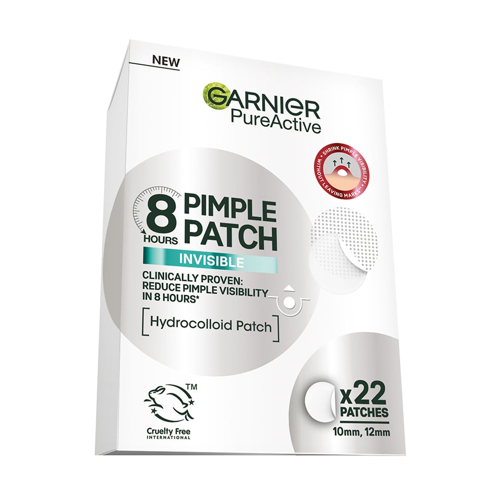 

Гідроколоїдні патчі проти прищів Garnier Pure Active 8 Hours Pimple Patch, 22 шт