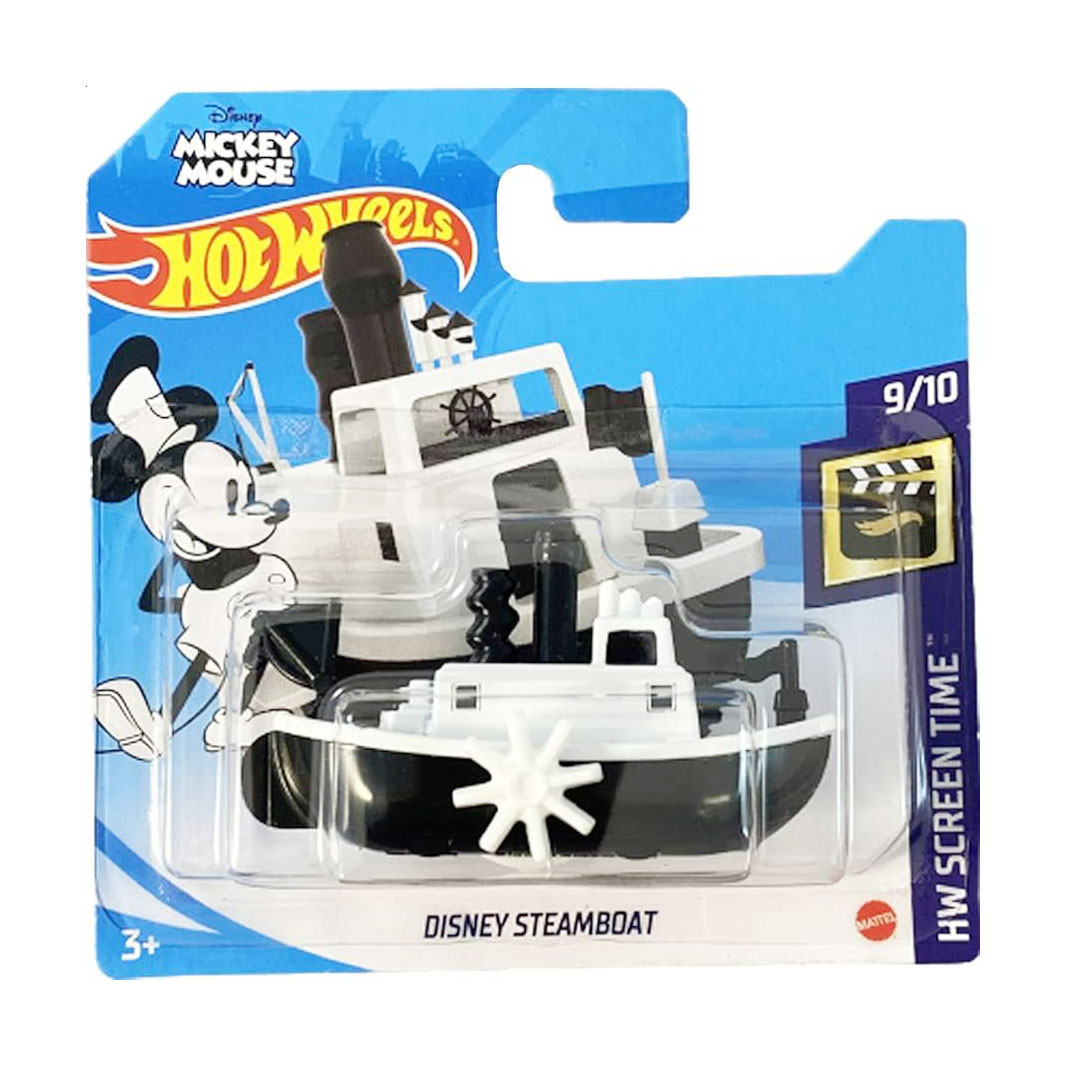 

Базовий автомобіль Hot Wheels Disney Steamboat, білий, від 3 років, 11*3.5*11 см (5785)
