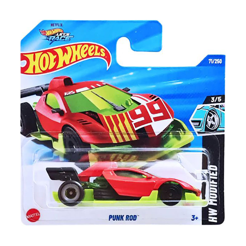 

Базовий автомобіль Hot Wheels Punk Rod, червоний, від 3 років, 11*3.5*11 см (5785)