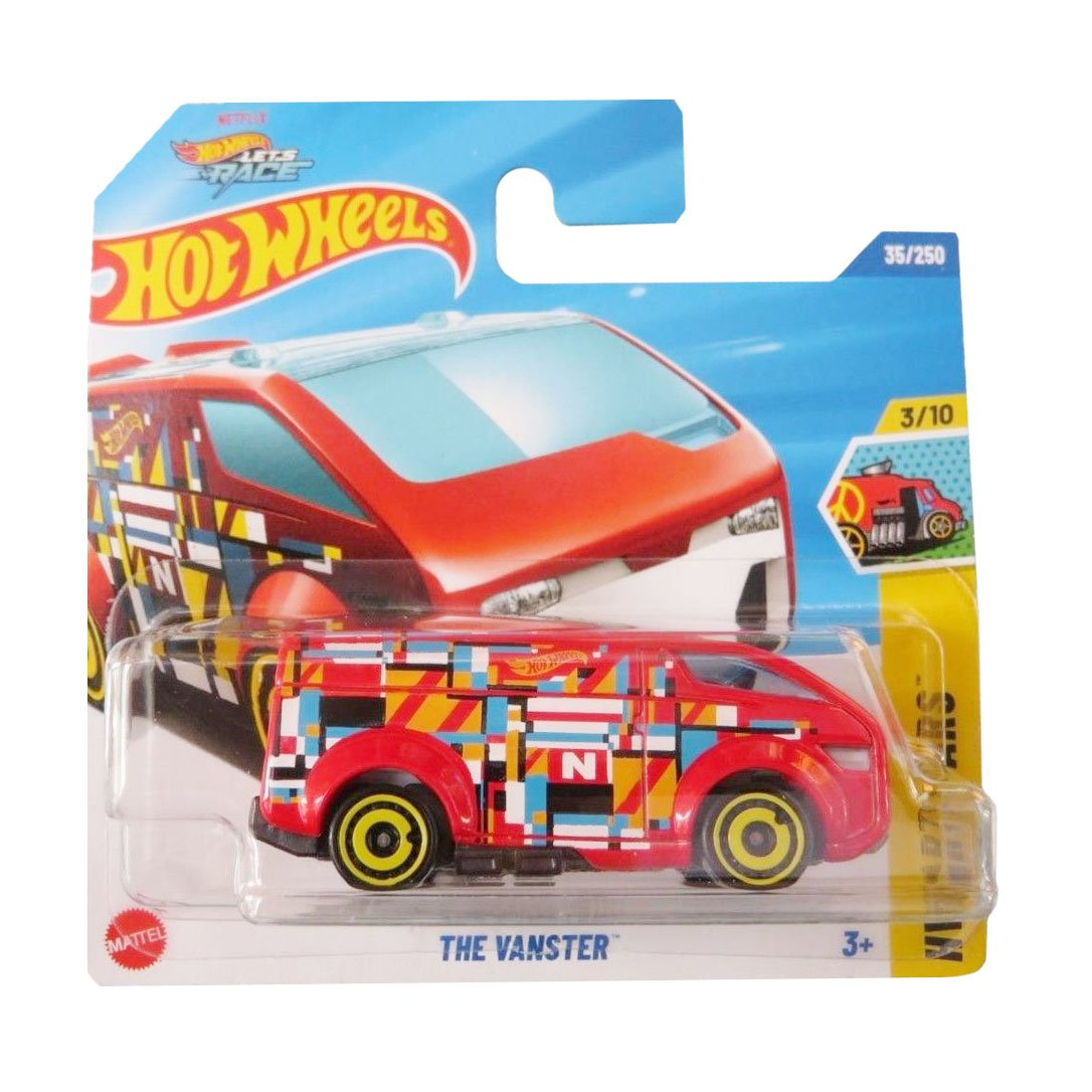 

Базовий автомобіль Hot Wheels The Vanster, червоний, від 3 років, 11*3.5*11 см (5785)
