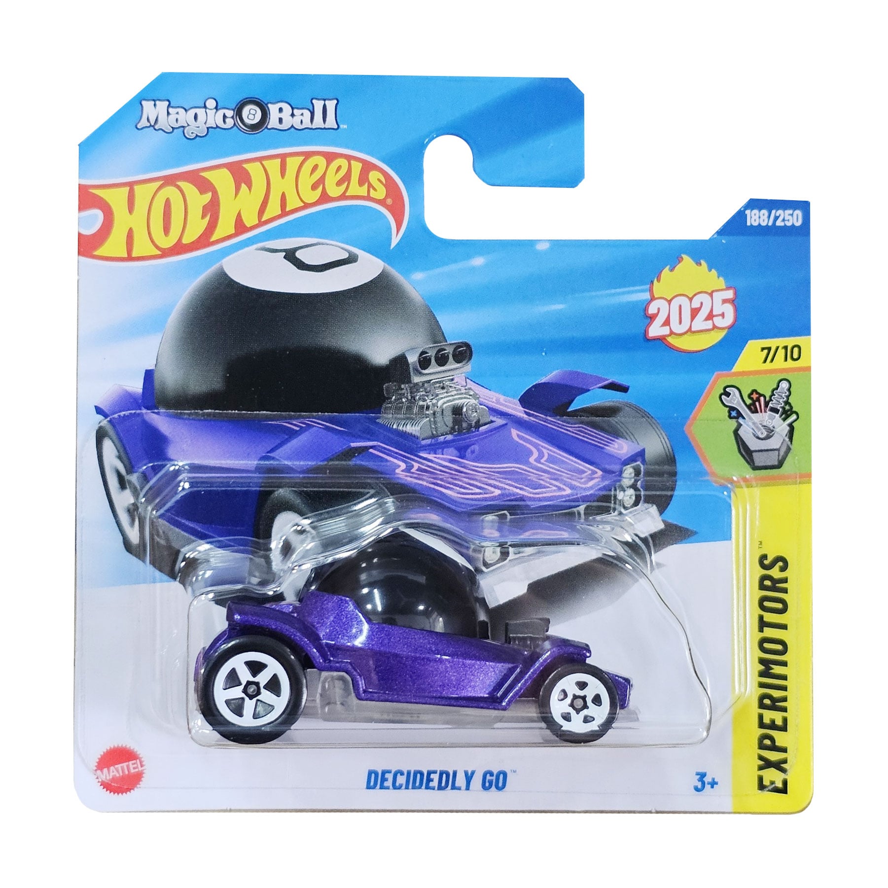 

Базовий автомобіль Hot Wheels Decidedly Go, фіолетовий, від 3 років, 11*3.5*11 см (5785)