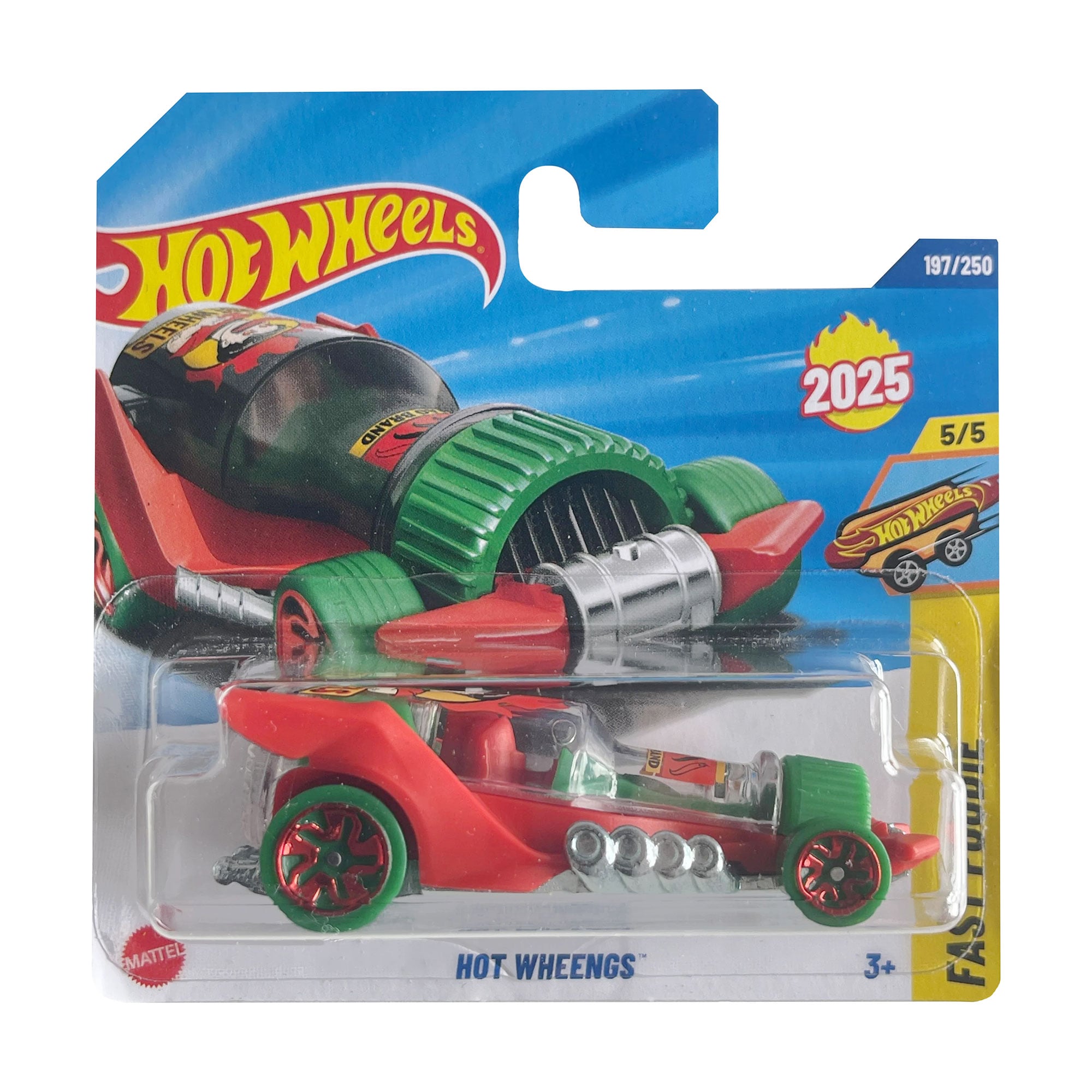 

Базовий автомобіль Hot Wheels Hot Wheengs, червоний, від 3 років, 11*3.5*11 см (5785)