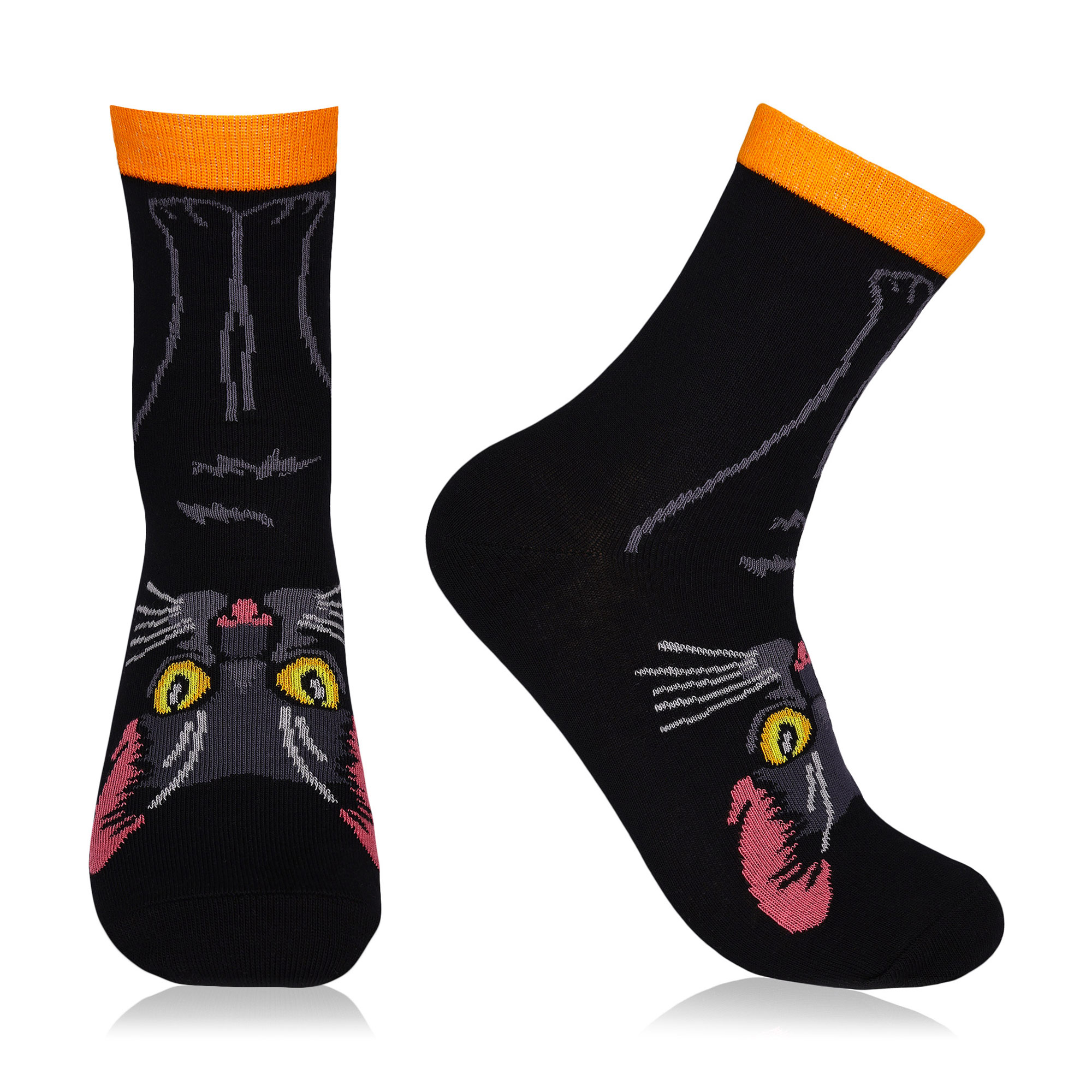 

Шкарпетки жіночі AmiGA Чорний кіт, розмір 23-25