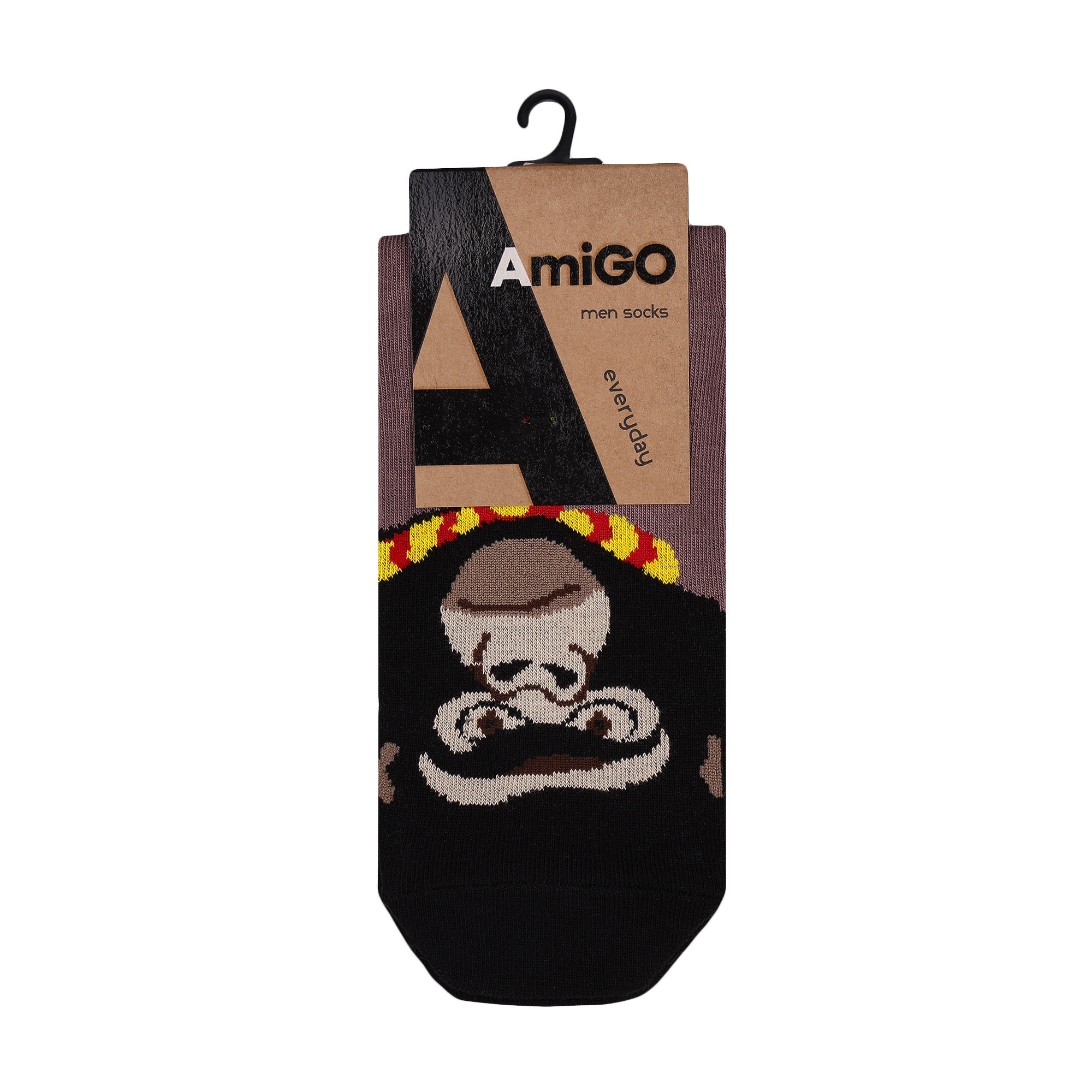 

Шкарпетки чоловічі AmiGO Горила, розмір 27