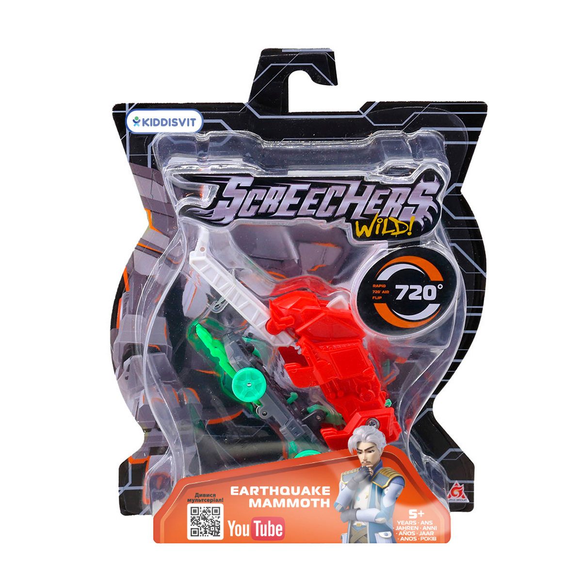 

Дитяча машинка-трансформер Screechers Wild! S4 L0 Ерсквейк Мемес, від 5 років (EU685006)