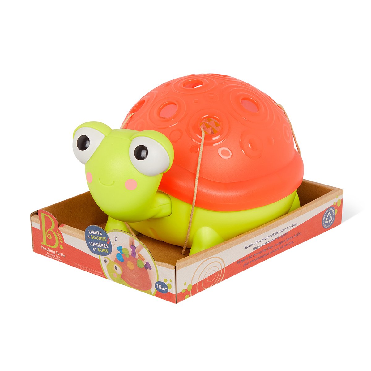 

Дитячий ігровий набір Battat Черепашка-Розумниця, від 1.5 року (BX1998Z)