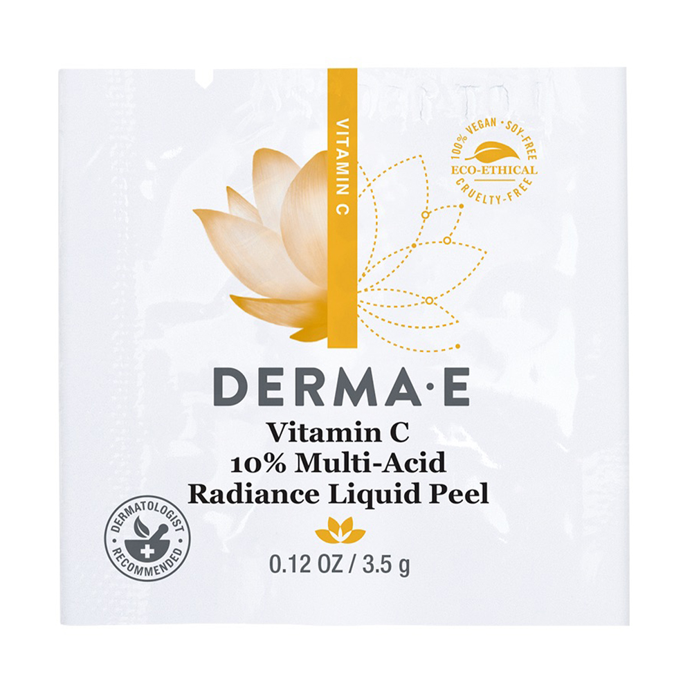 

Уцінка! Пілінг для обличчя Derma E Vitamin C 10% Multi-Acid Radiance Liquid Peel з вітаміном С, 3.5 г