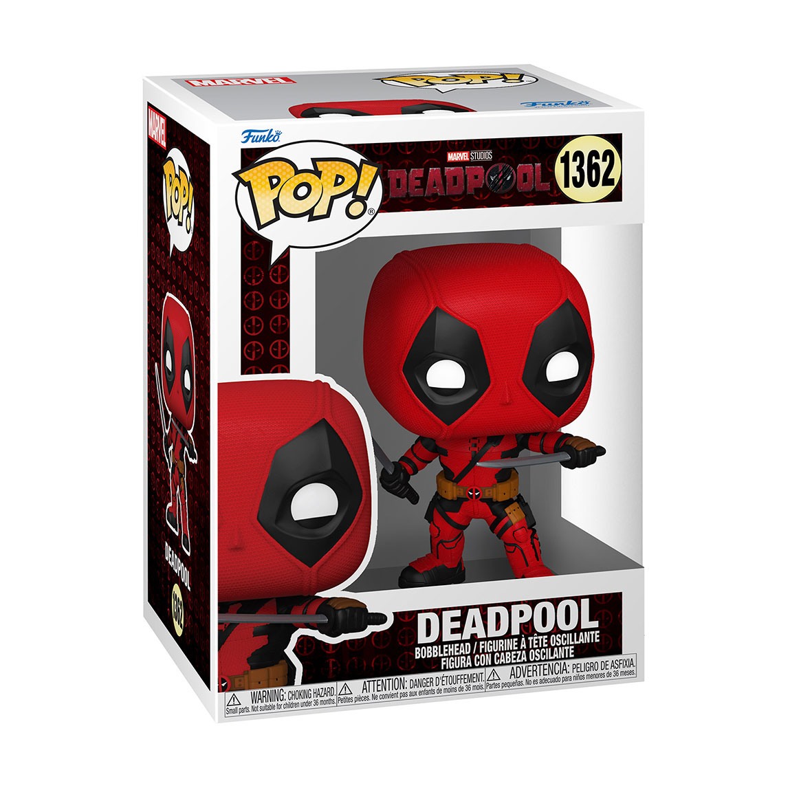 

Ігрова фігурка Funko Pop! серії Deadpool 3 Дедпул, від 3 років (79766)