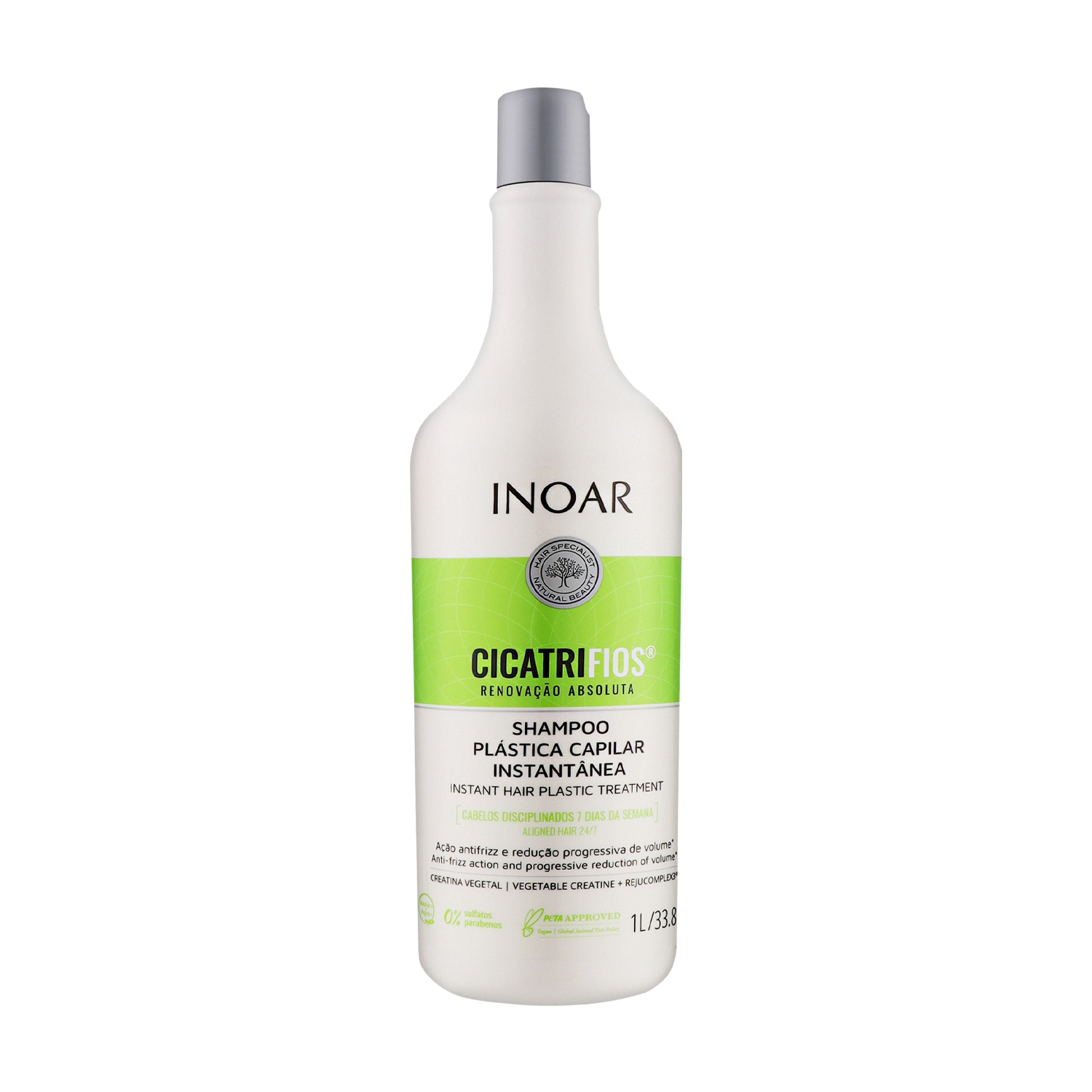 

Шампунь для волосся Inoar Cicatrifios Shampoo, 1 л