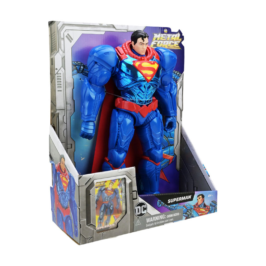 

Уцінка! Ігрова фігурка DC Superman, від 4 років, 30 см, з аксесуарами, у коробці (6072667)